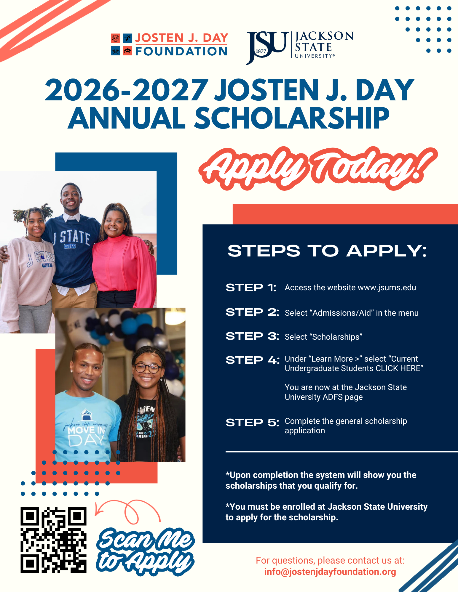 JJD Scholarship 2026 JSU Flyer.png