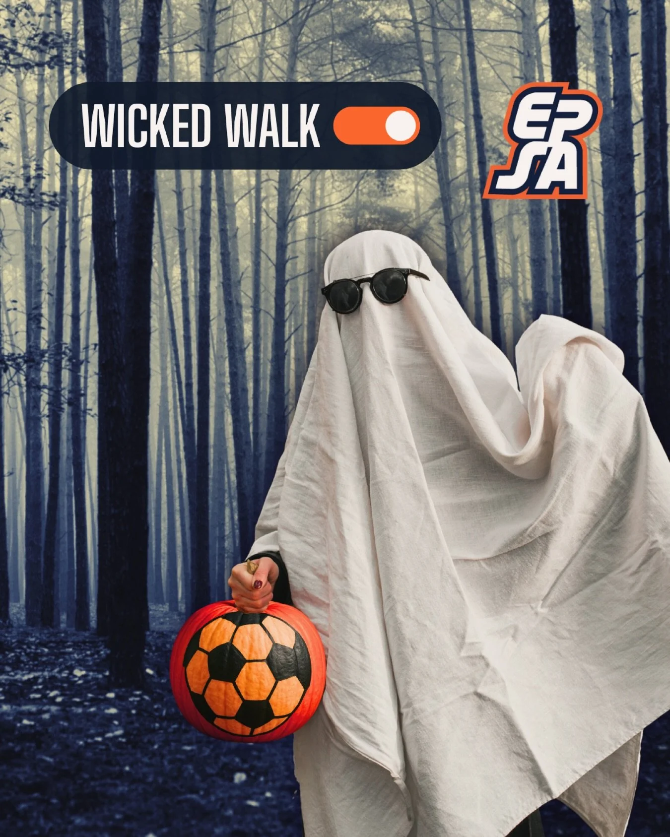 Stop by our booth for a first look at Winter Soccer + Camps ⚽️ and an exclusive discount code just for event guests 👀 

See what&rsquo;s coming this season and get on our list for early access! 🎃 

October 25 6-9PM
@eastonparkatx 

#WickedWalk #Eas