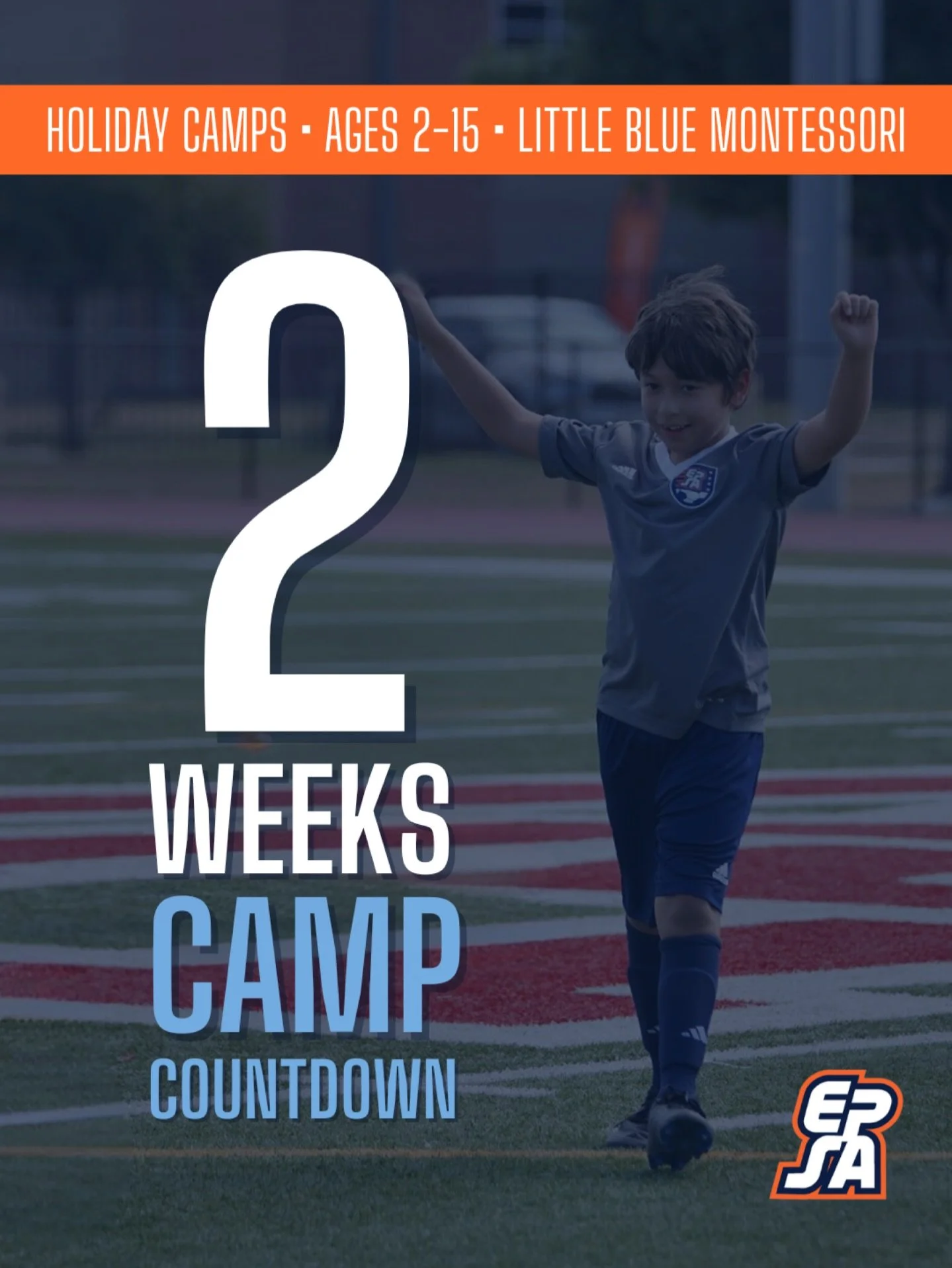 Two weeks until our holiday camps begin! 🎉 From agility to balance to confidence building, our camps pack in everything kids need to stay active, engaged, and growing.

Grab your camp days &rarr; epsportsacademy.com/camps

Full day and half day opti