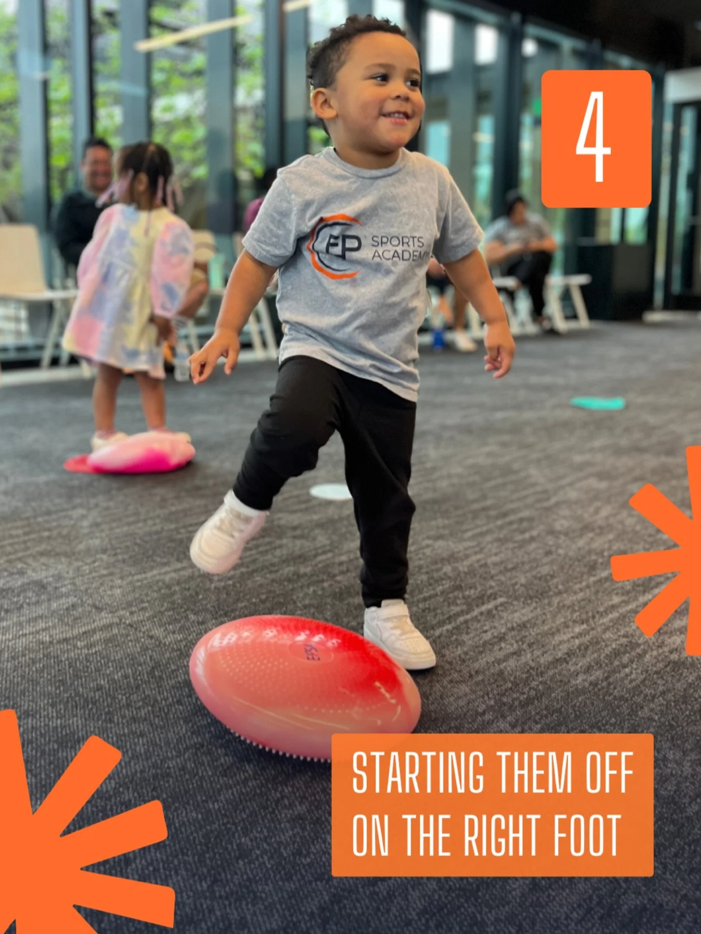 As we count down to the holidays, we&rsquo;re highlighting what kids build with us all year long. 🎁 Gift 4: Strong Foundations 👉 Balance, coordination, and confidence &mdash; the building blocks kids need before anything else. These fundamentals sh
