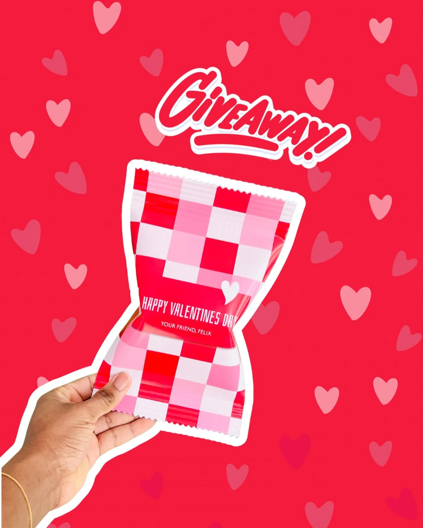 Valentines Day Giveaway ❤️

Win 10 Valentine&rsquo;s day pouches, filled with surprise gifts for your kids friends. Perfect for classmates.

How to enter:

1. Must be following @sweetpouches
2. Like this post
3. Tag 3 friends in the comments

**Share