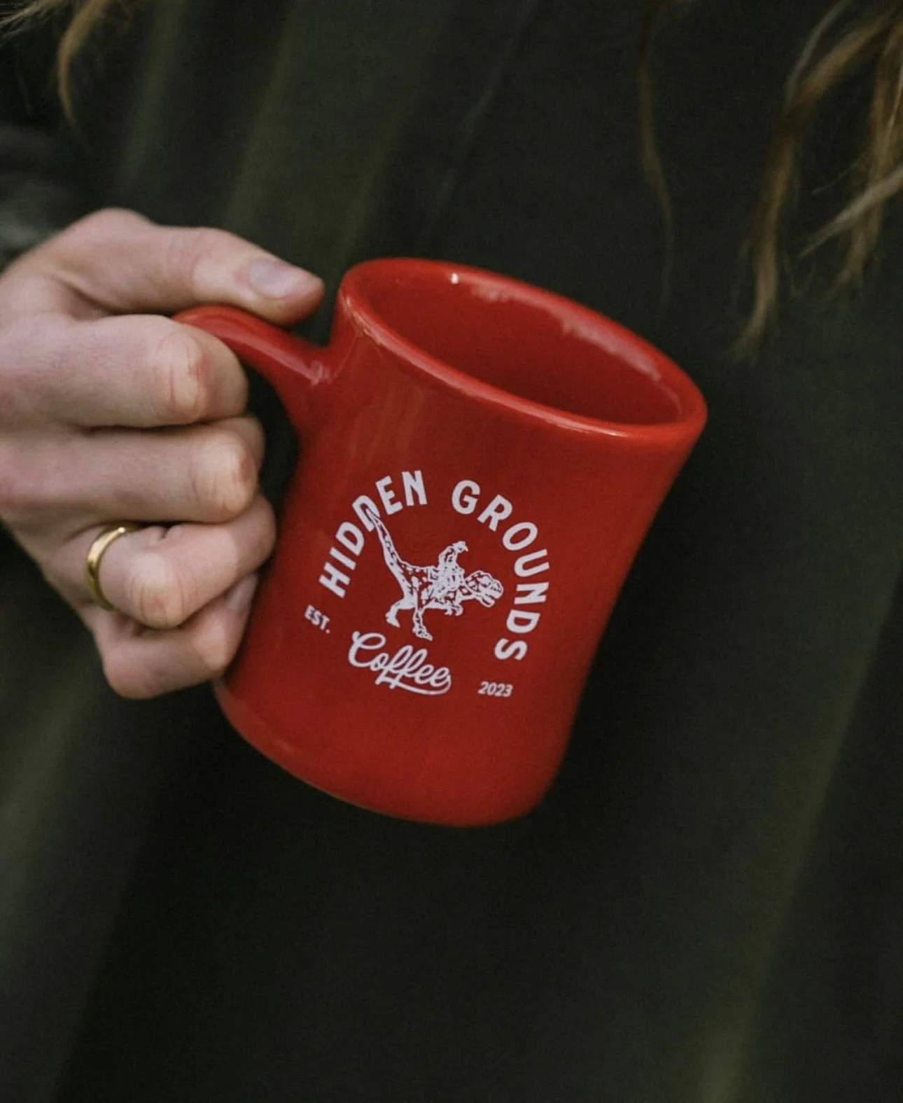 Red Arch Logo Mug