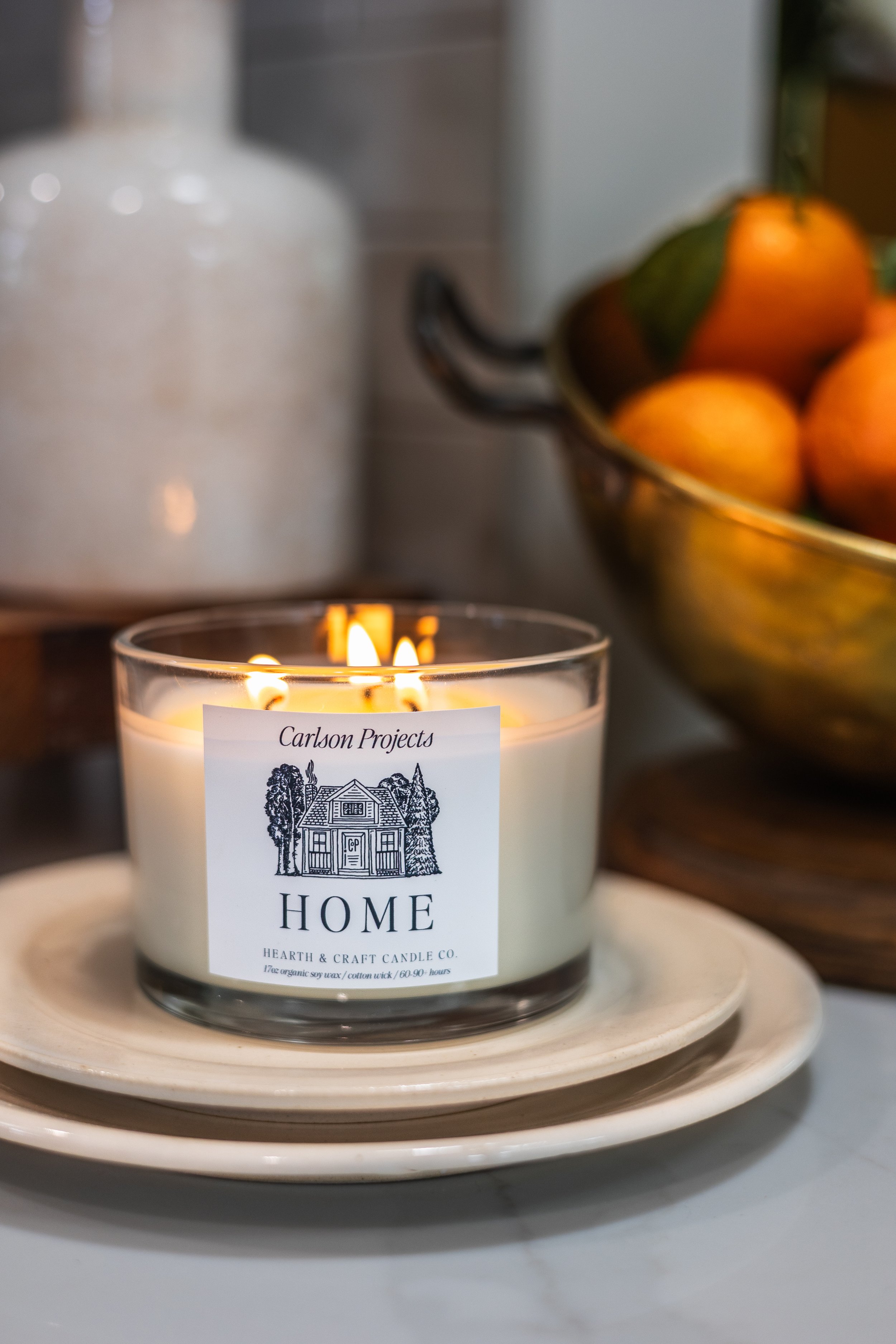 Custom 17 oz Soy Candle