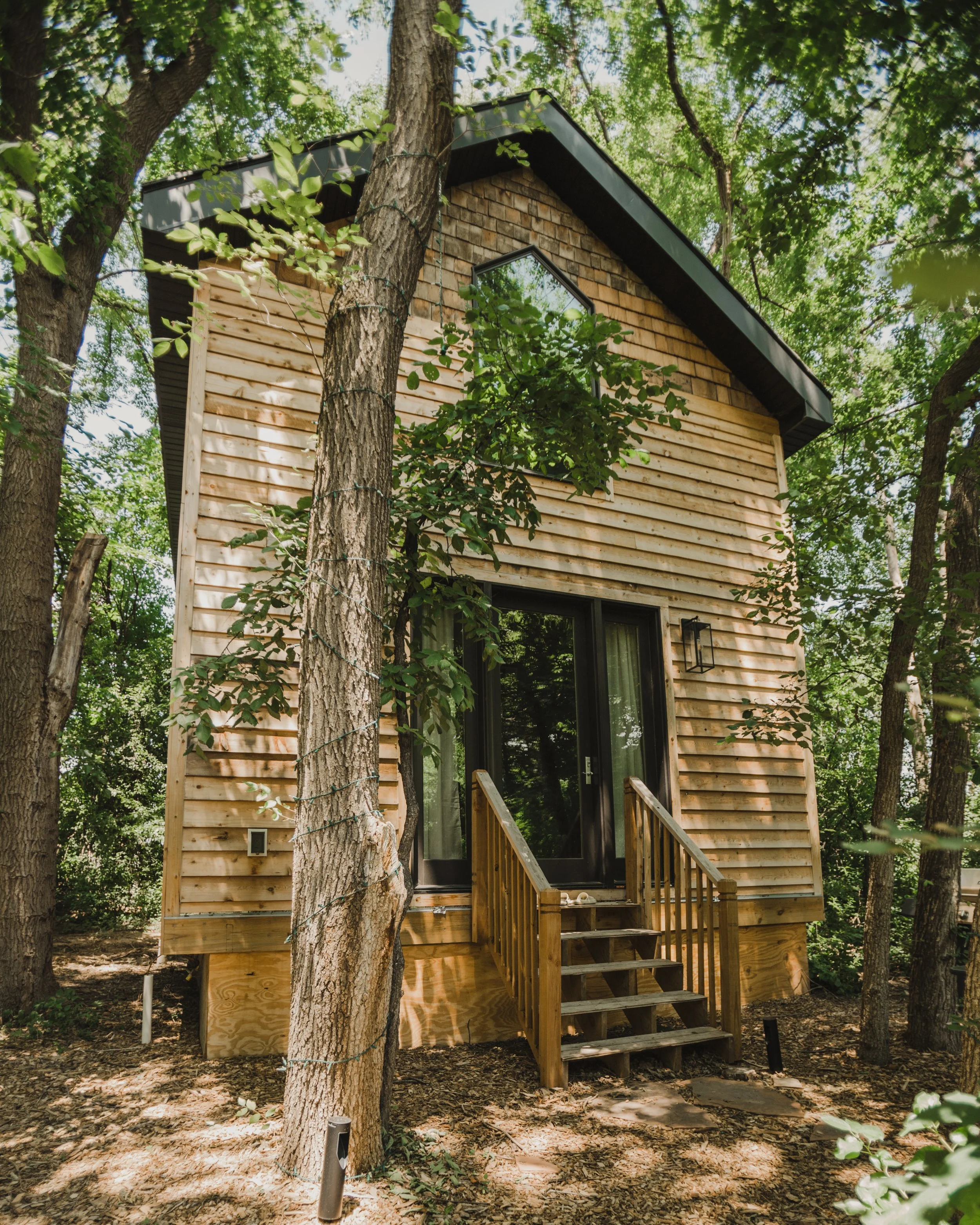 Exterior of custom-built accessory dwelling unit in Lincoln NE