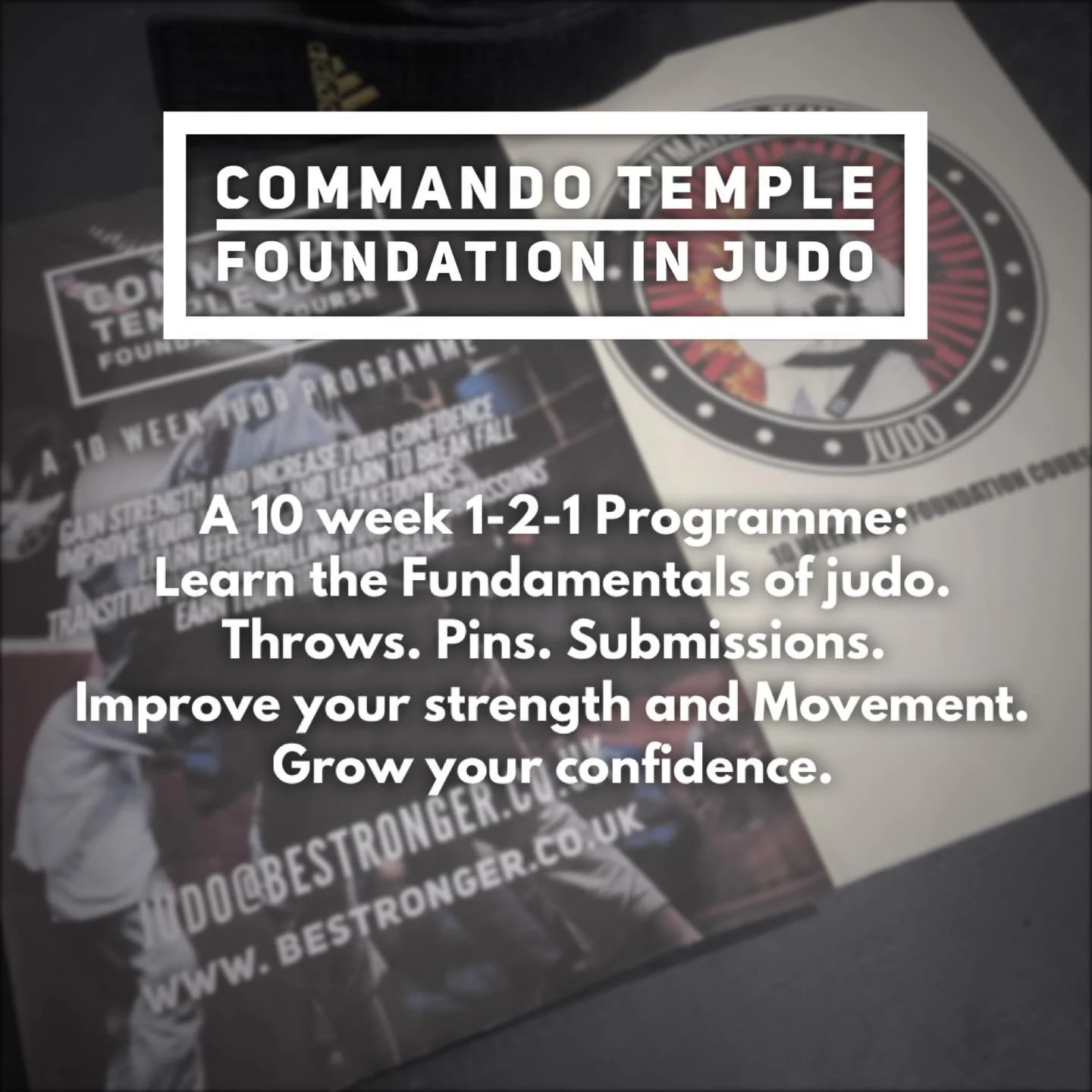 Unlock your Judo potential with our Personal Training programmes, tailored to fit your schedule when group classes aren't feasible! 
Our 10-week foundation course offers 1-2-1 coaching, helping you achieve your first grade. Focus on throws, pins, sub