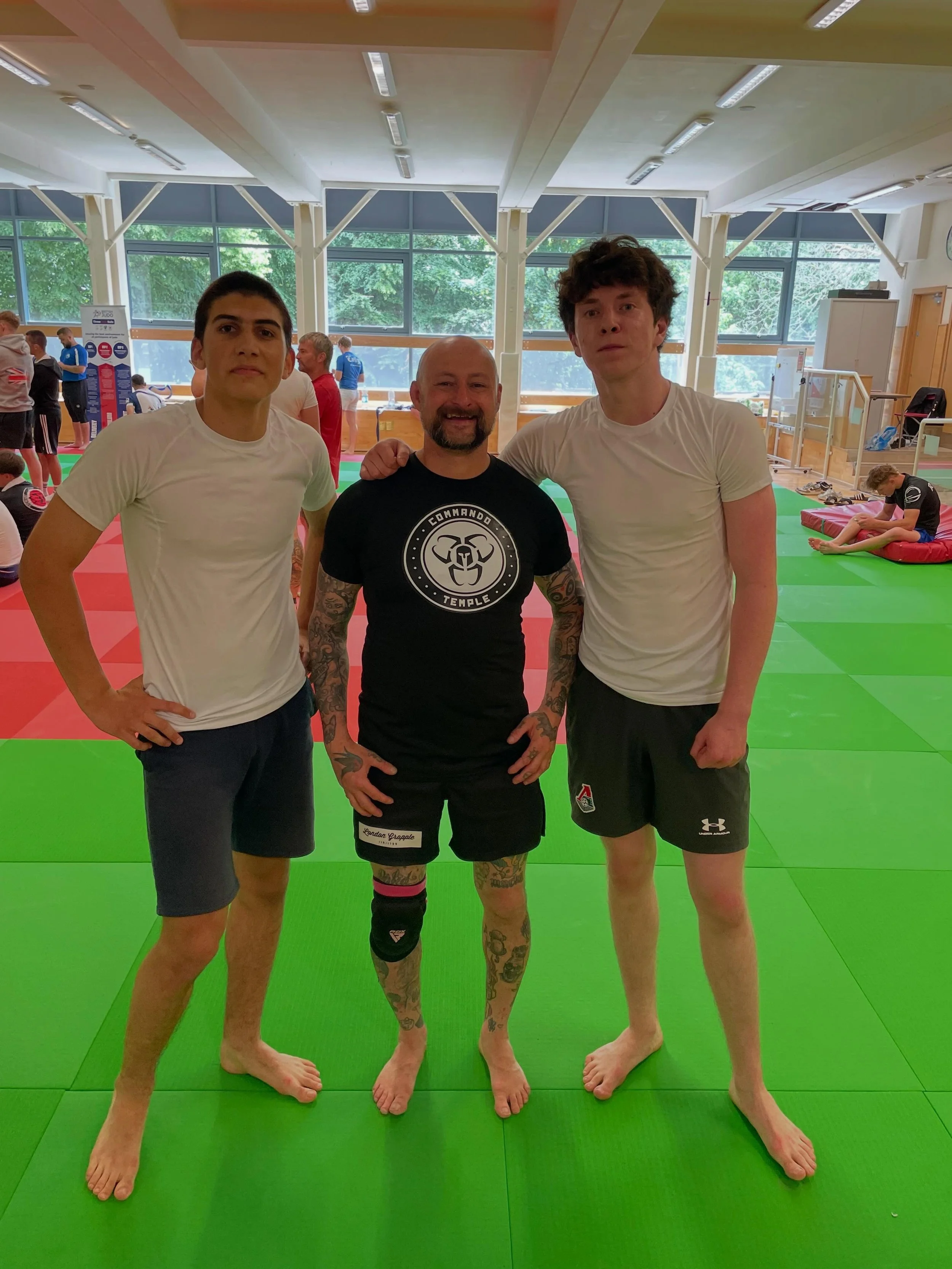 A Fantastic day for @commandotemple and @commandotemplejudo.

Peshy and Misha performed amazingly to end up in an all-commando temple final, grabbing Silver and Gold respectively. Both picked up wins against second dans along the way, using some impr