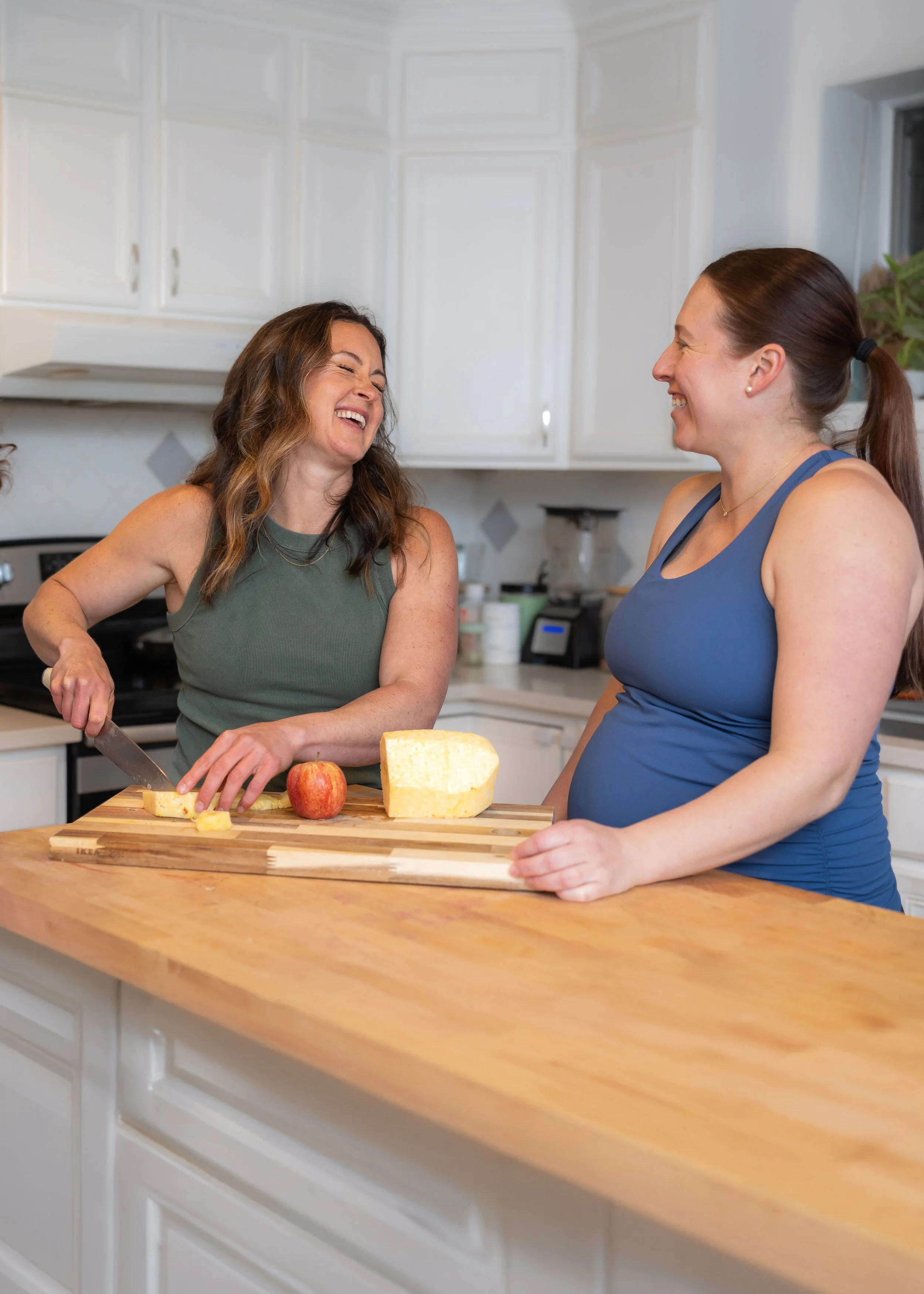 Katie providing nutrition coaching at Resilience Performance Coaching