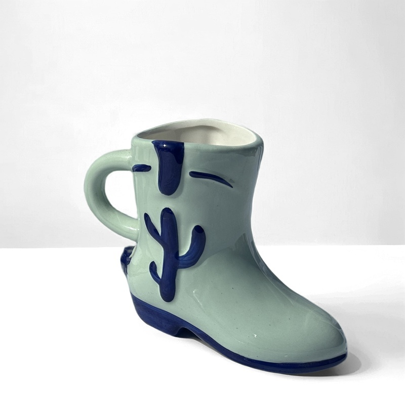 blue mini cowboy boot