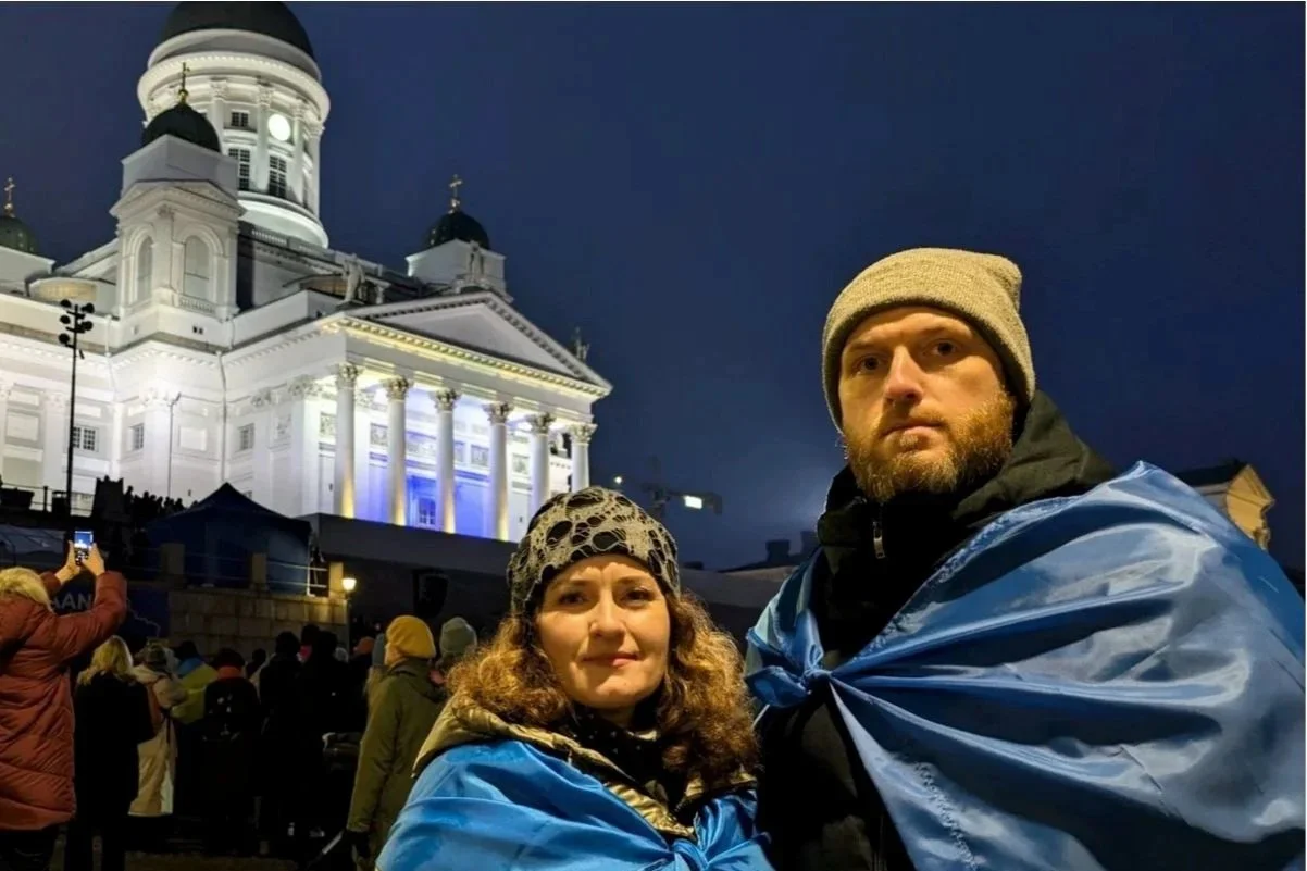 Шведська газета взяла інтервʼю у Олександра Бутенко під час річниці повномасштабного вторгнення