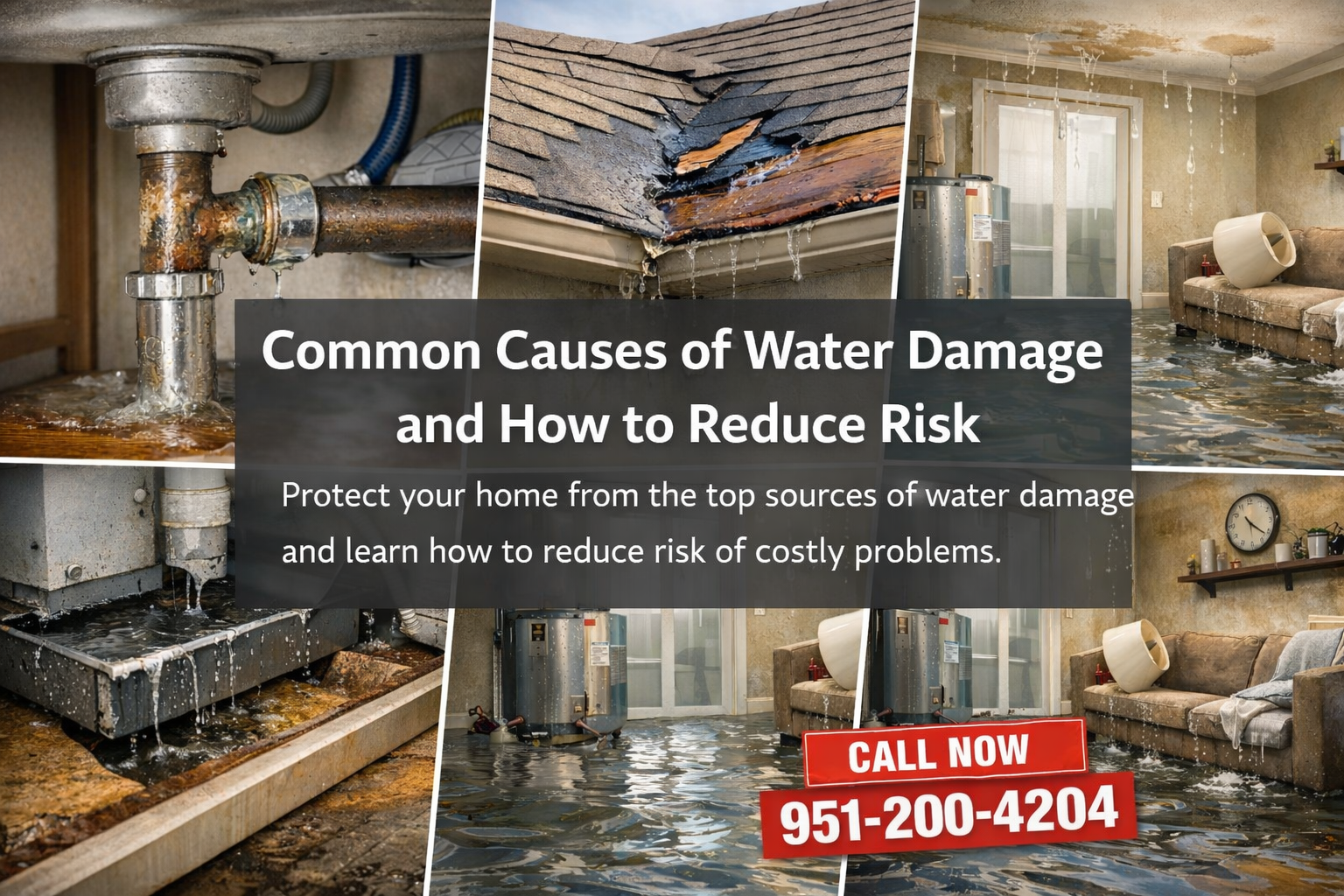Most Common Causes of Water Damage in Southern California and How to Prevent Them
