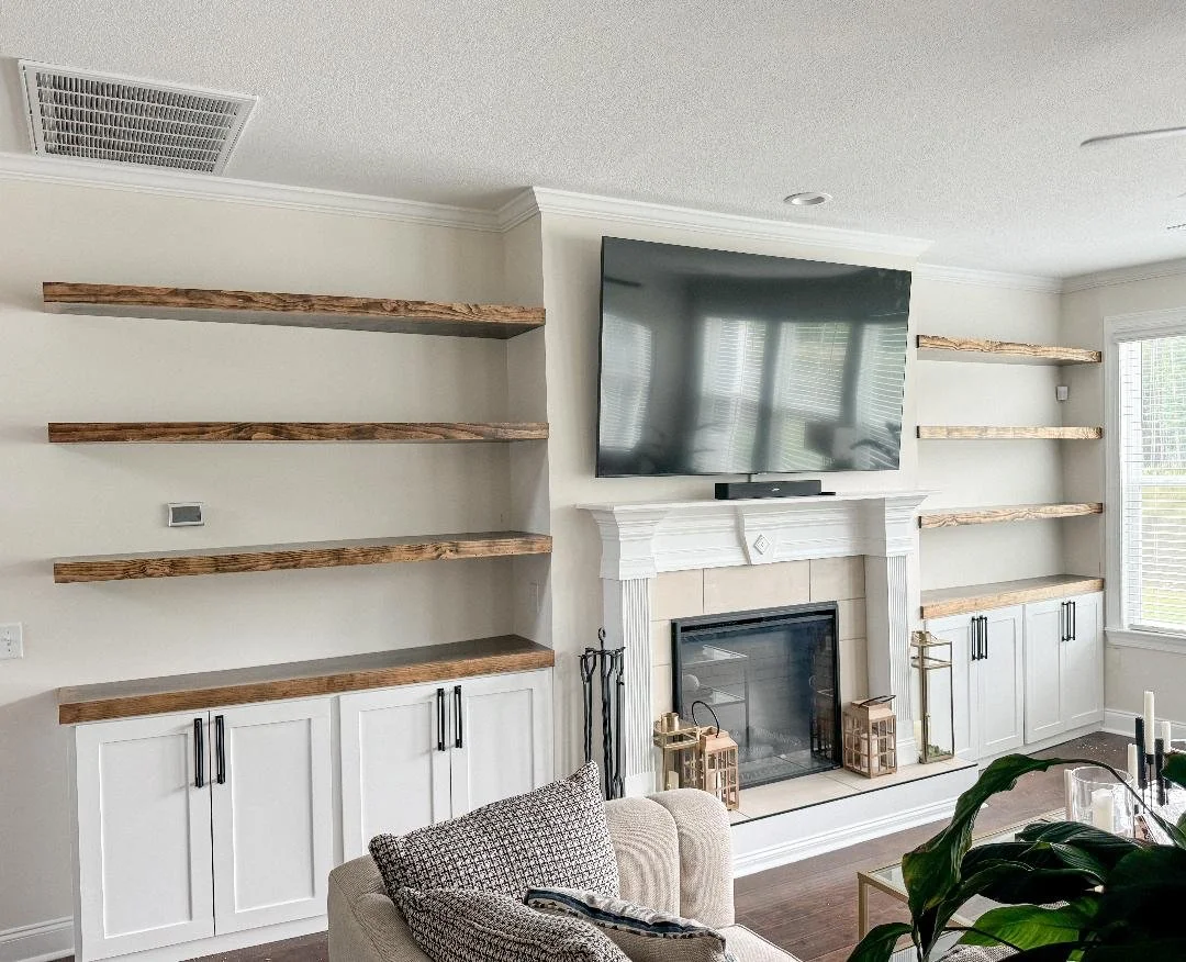 Custom Cabinets and Built-In Shelving 