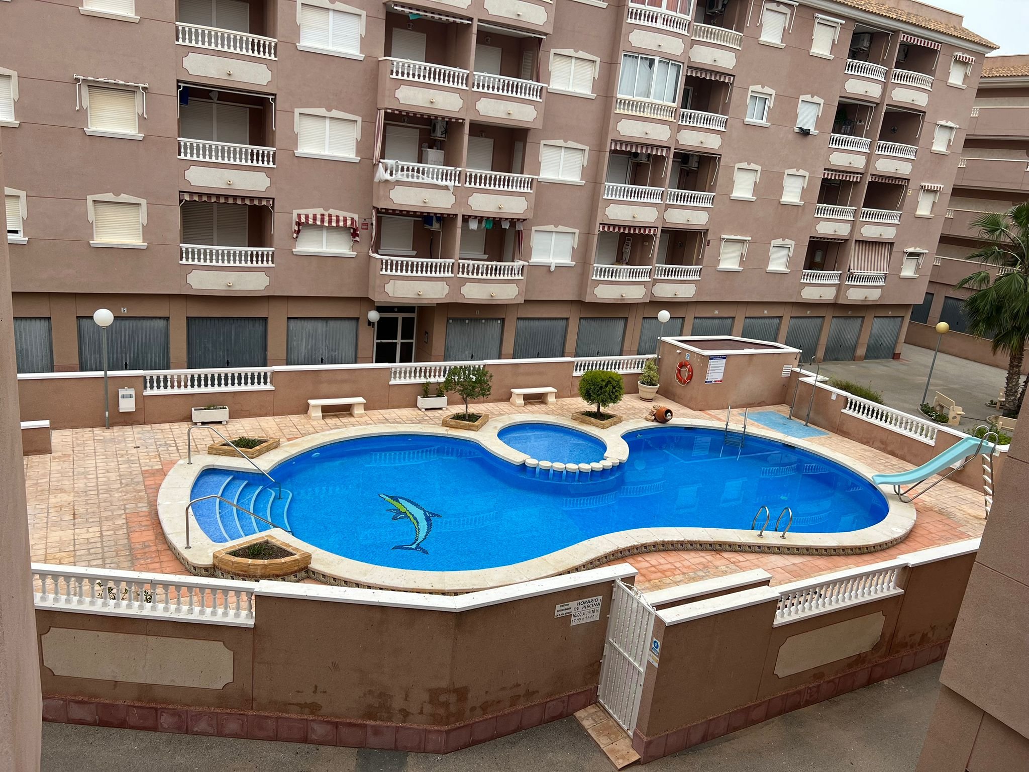 piscina apartamento alquiler santa pola