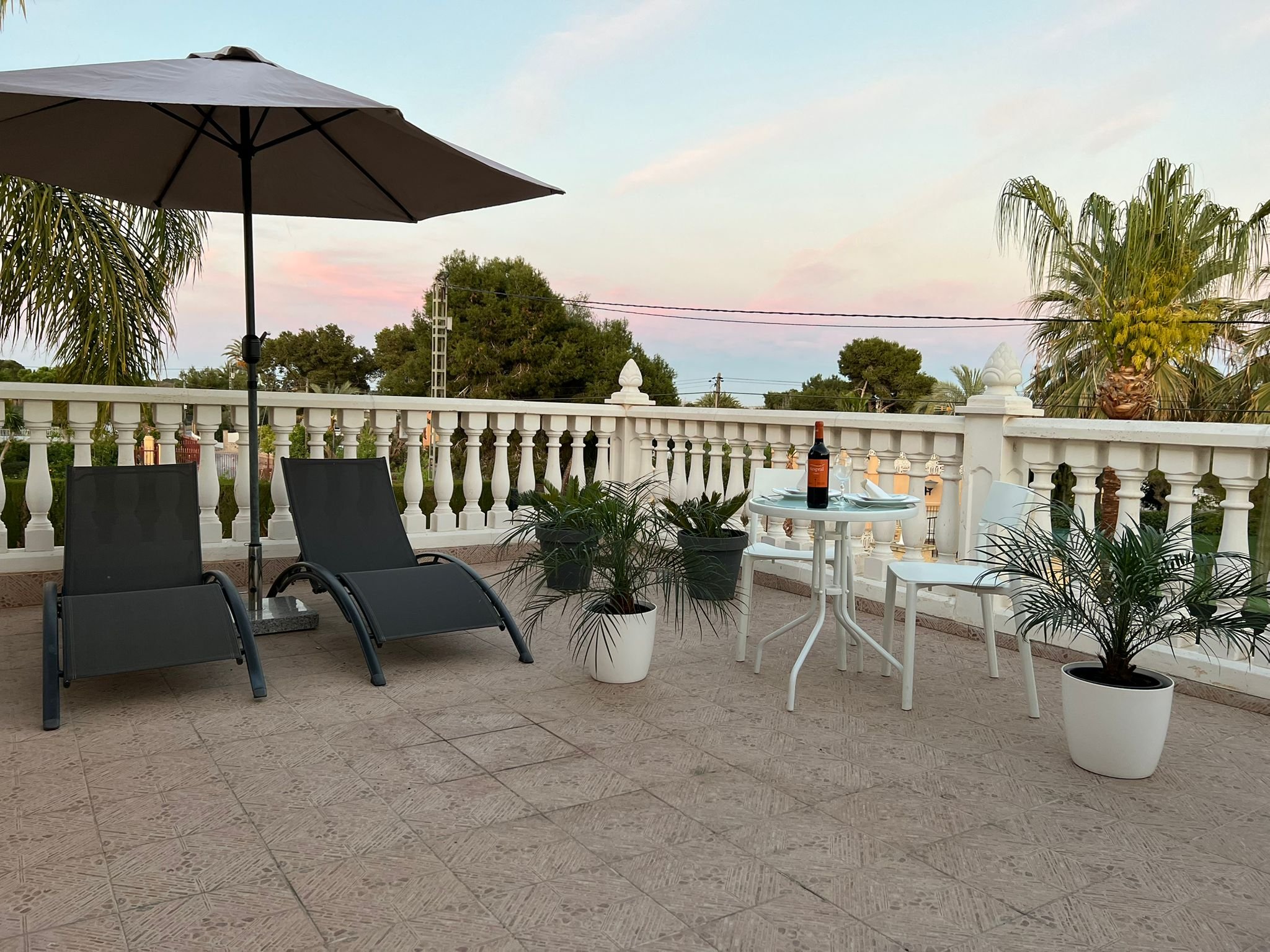 Terraza ático Elche