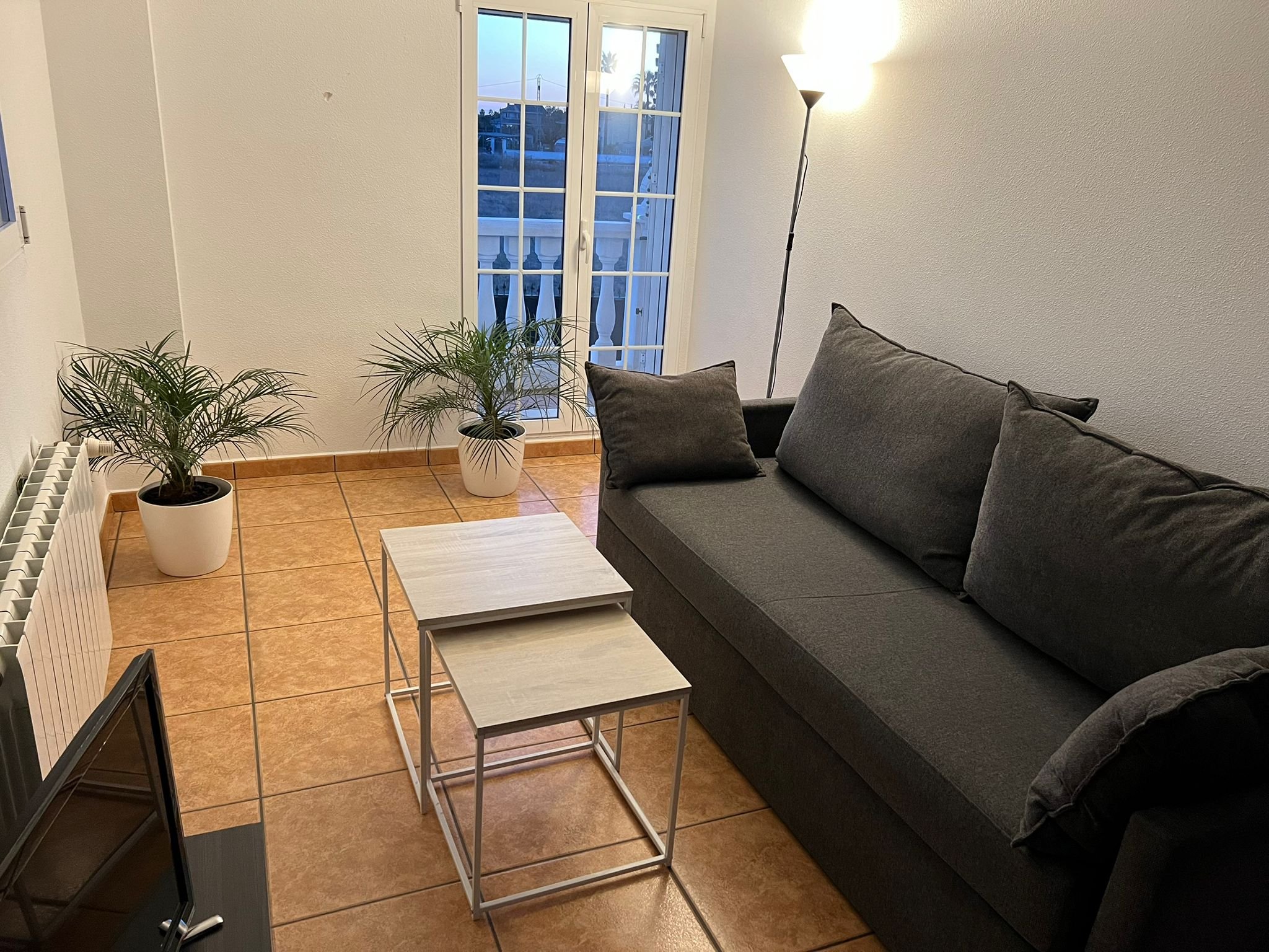 Salón en ático Elche