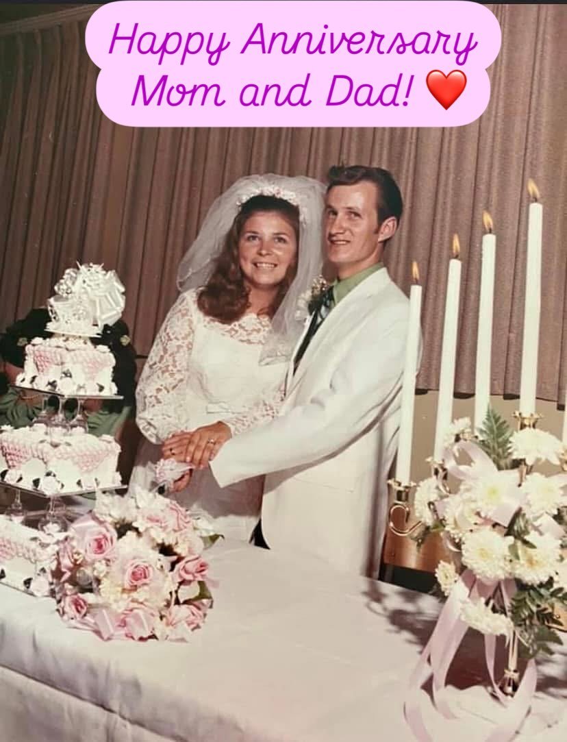 Happy Anniversary to my incredible parents! We love you. 

❤️ Thanks for showing us all how it&rsquo;s done. Love isn&rsquo;t easy. It&rsquo;s hard work. But you make it look easy.