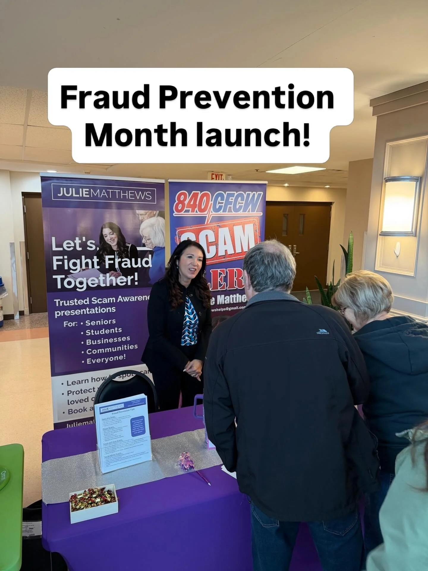 Fraud Prevention Month launches in Edmonton! I&rsquo;m so grateful to be a part of this incredible group of agencies to help spread the message of scam awareness and fraud education to as many people as possible. 

If you or someone you know has been