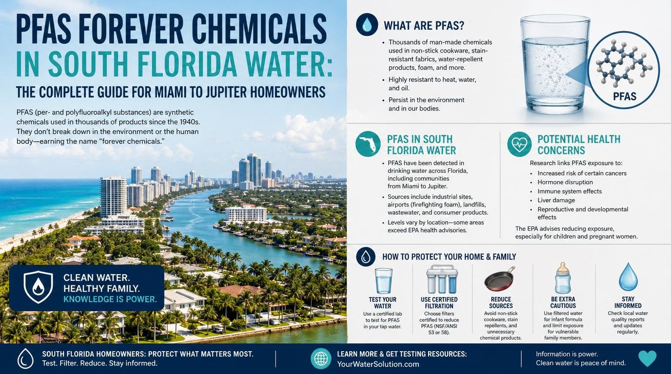 PFAS Forever Chemicals in South Florida Water: The Complete Guide for Miami to Jupiter Homeowners