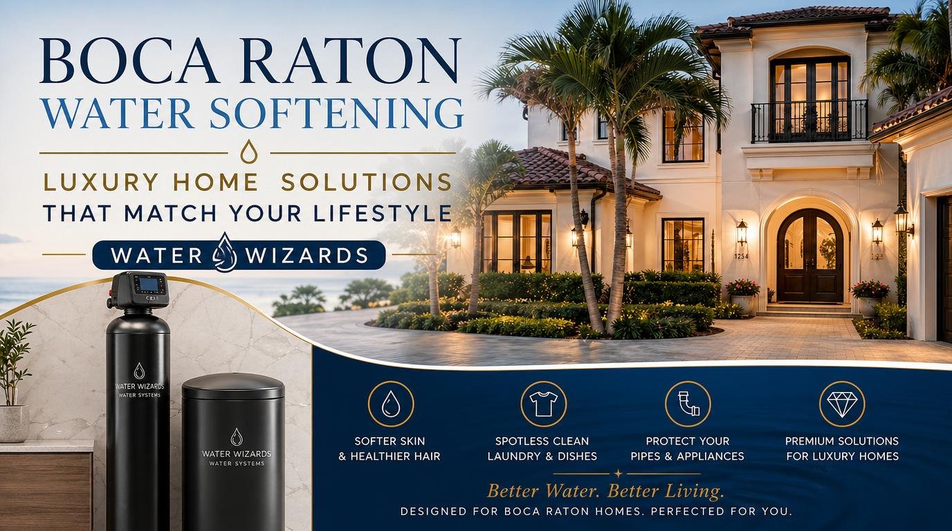 Boca Raton Water Softening: Luxury Home Solutions That Match Your Lifestyle