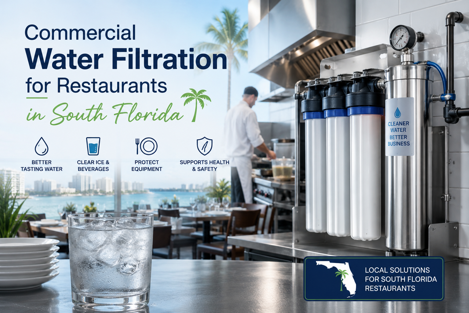 Commercial Water Filtration for Restaurants in South Florida