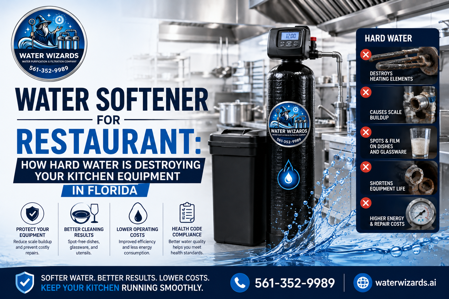 Water Softener for Restaurant: How Hard Water Is Destroying Your Kitchen Equipment in Florida