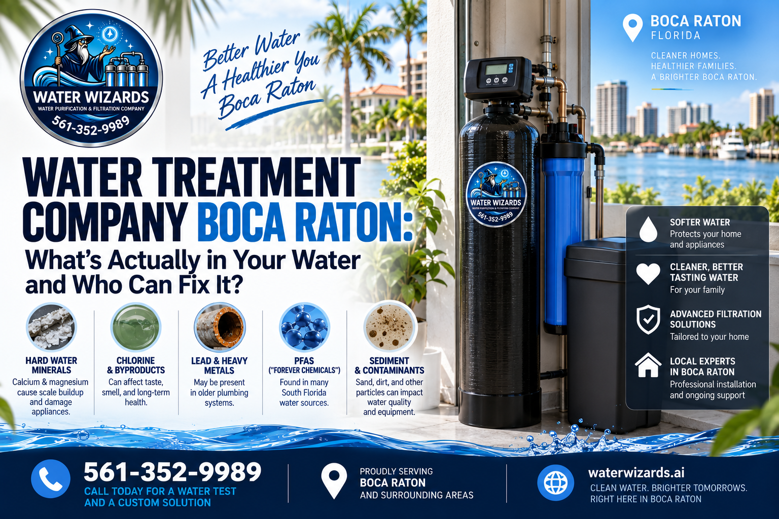 Water Treatment Company Boca Raton: What's Actually in Your Water and Who Can Fix It