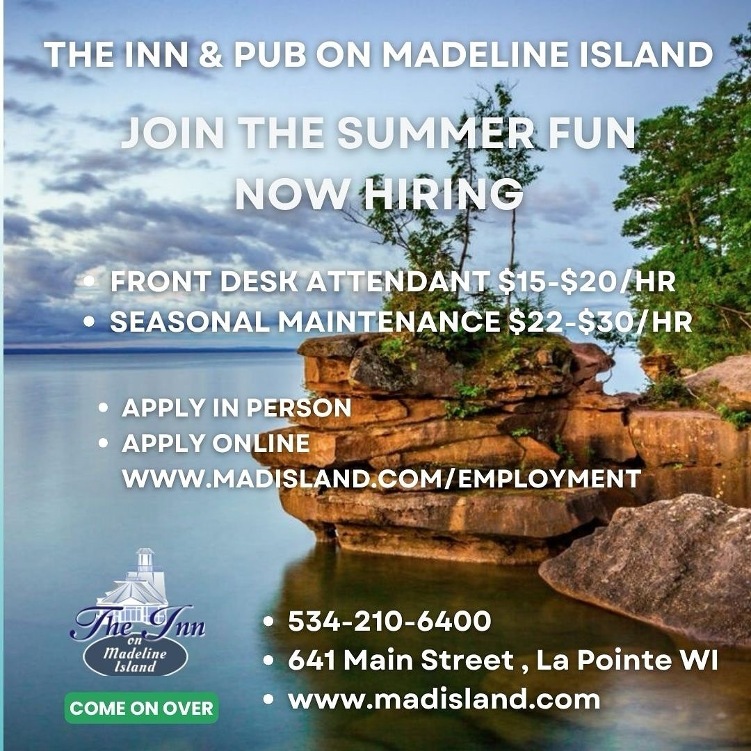 Join the summer fun. Now hiring Front Desk Attendant and Seasonal Maintenance positions.