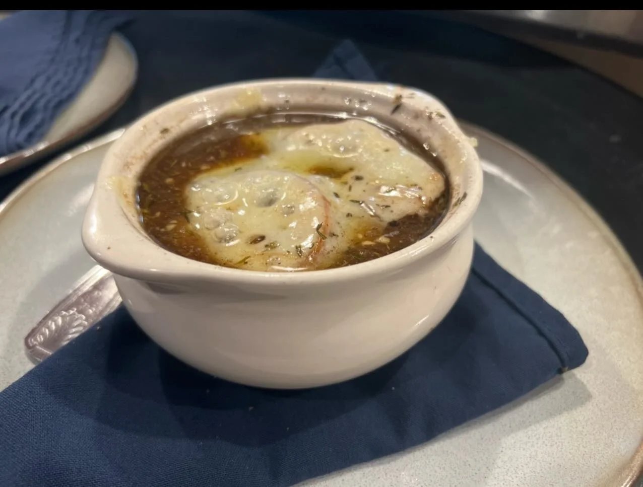 What? French onion soup&mdash;-at the Pub, TONIGHT!!!