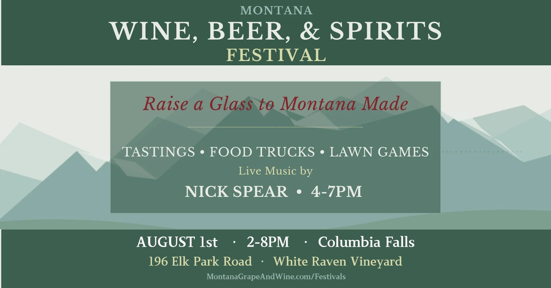 Montana Wine, Beer, and Spirits Festival
