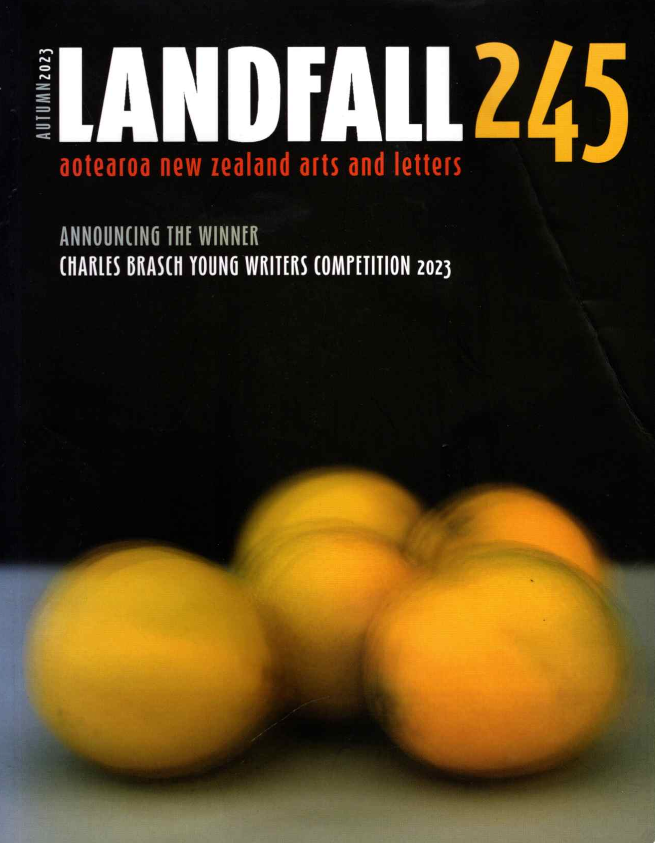 Writer Danielle Heyhoe featured in 'LANDFALL 245' with the subtitle 'aotearoa new zealand arts and letters.'
