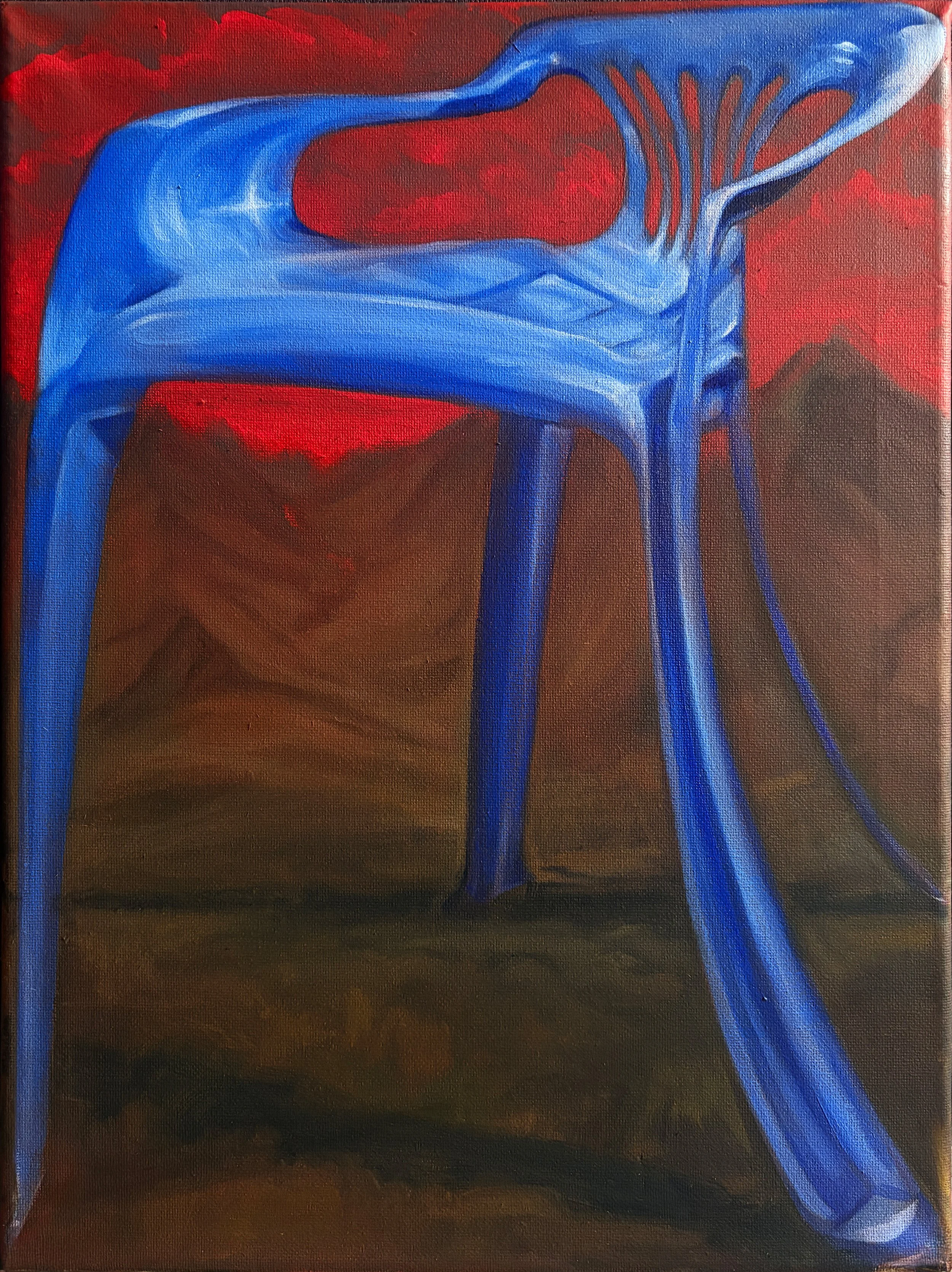 Seventh Day. 30 x 40 cm. oil.
