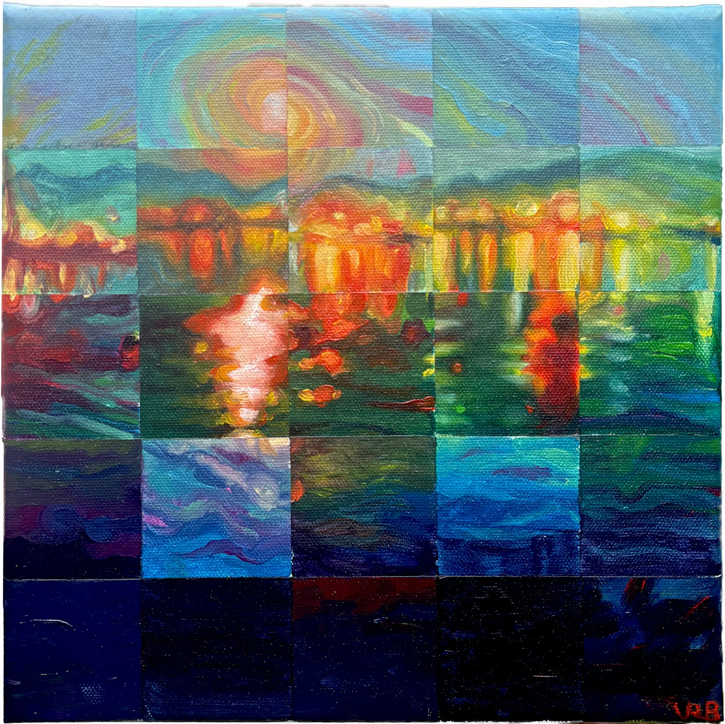 Overlook - oil, 10 x 10 inches