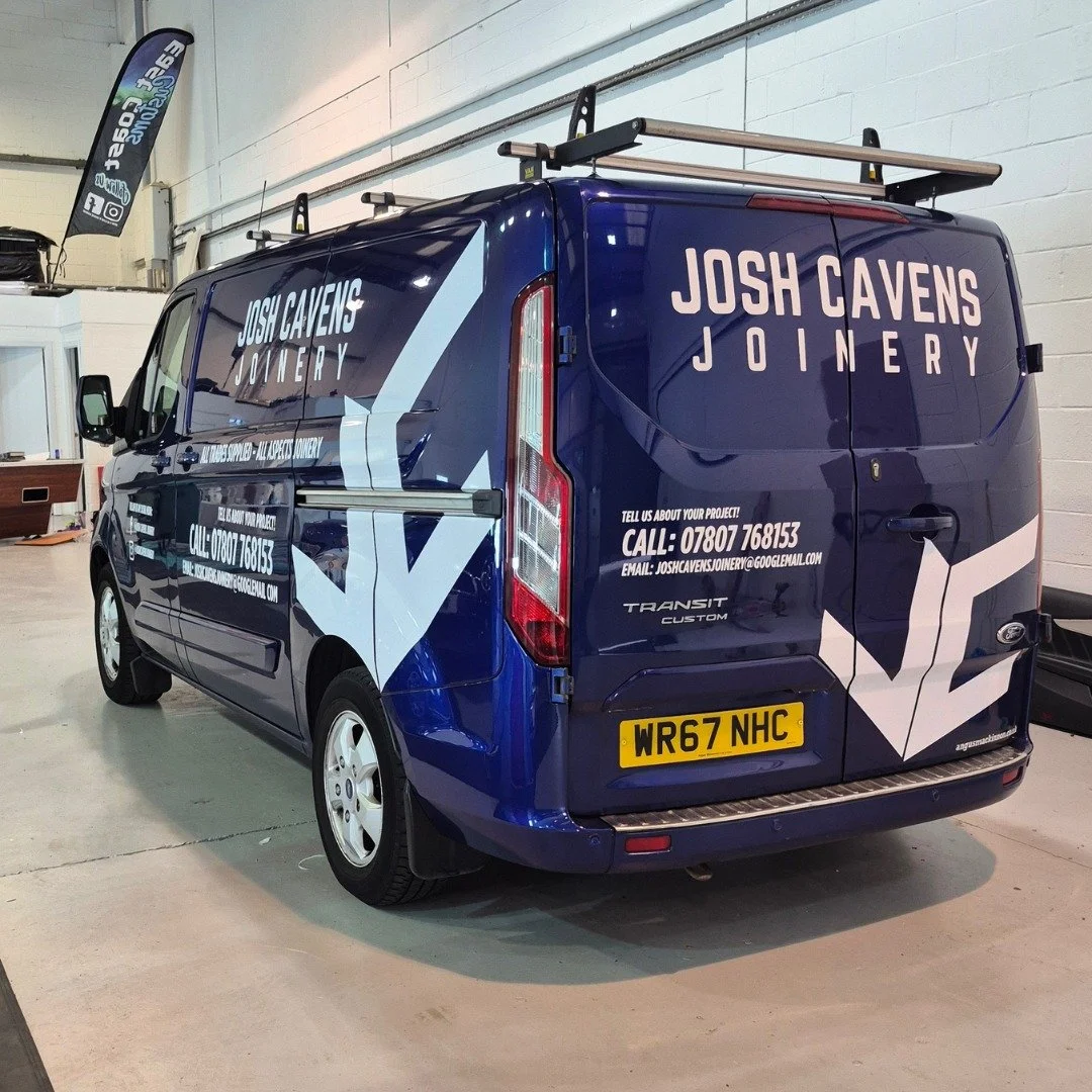 Another commercial job ticked off for us ✅
Josh brought his van in to get it fully branded with his logo, business name, and services — and it’s looking the part 👌
If you run a business and don’t have branding on your vehicle, yo
