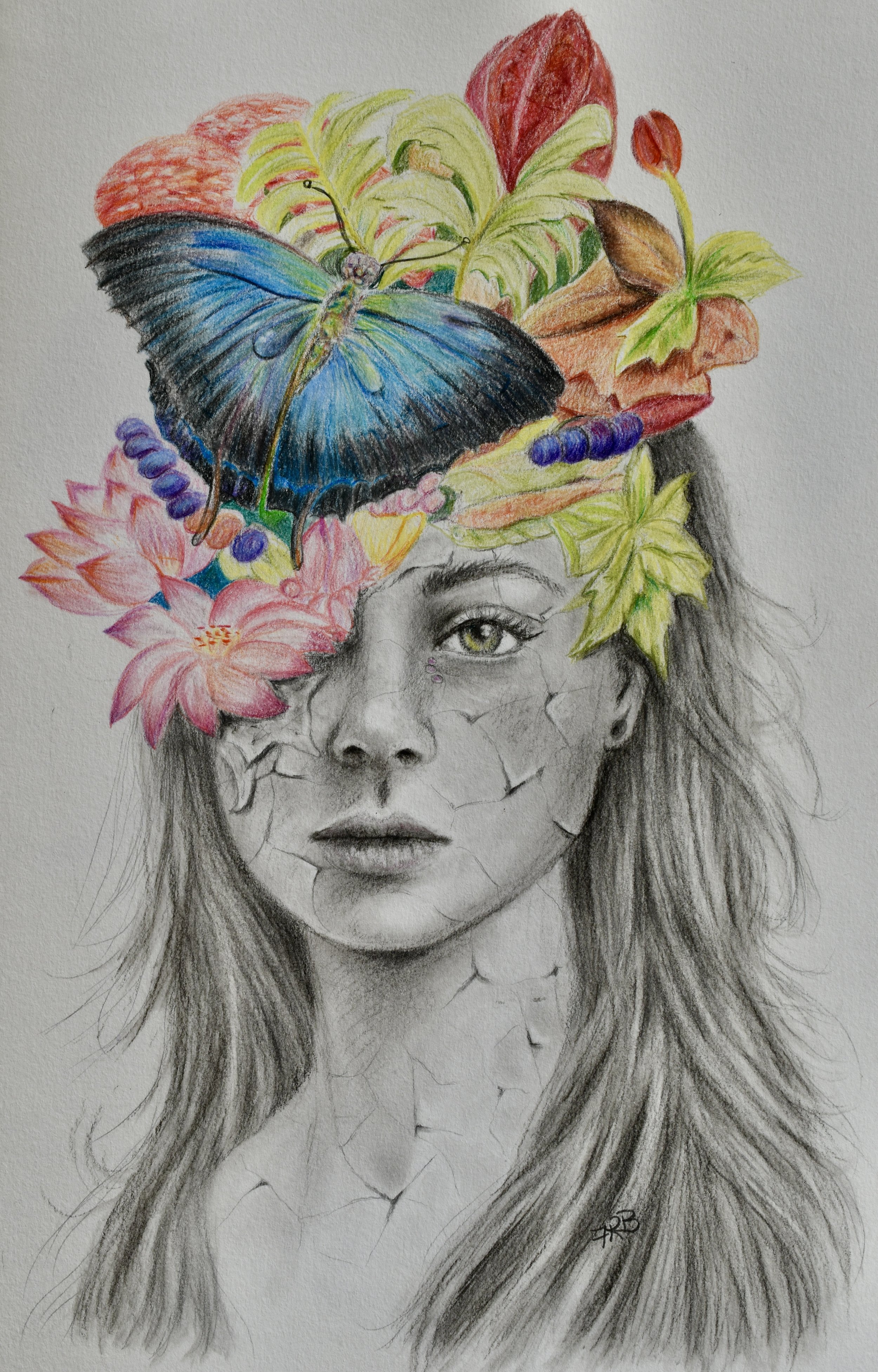 Letting Go
Oil pencil with charcoal on 170gsm
210x297 $220 unframed