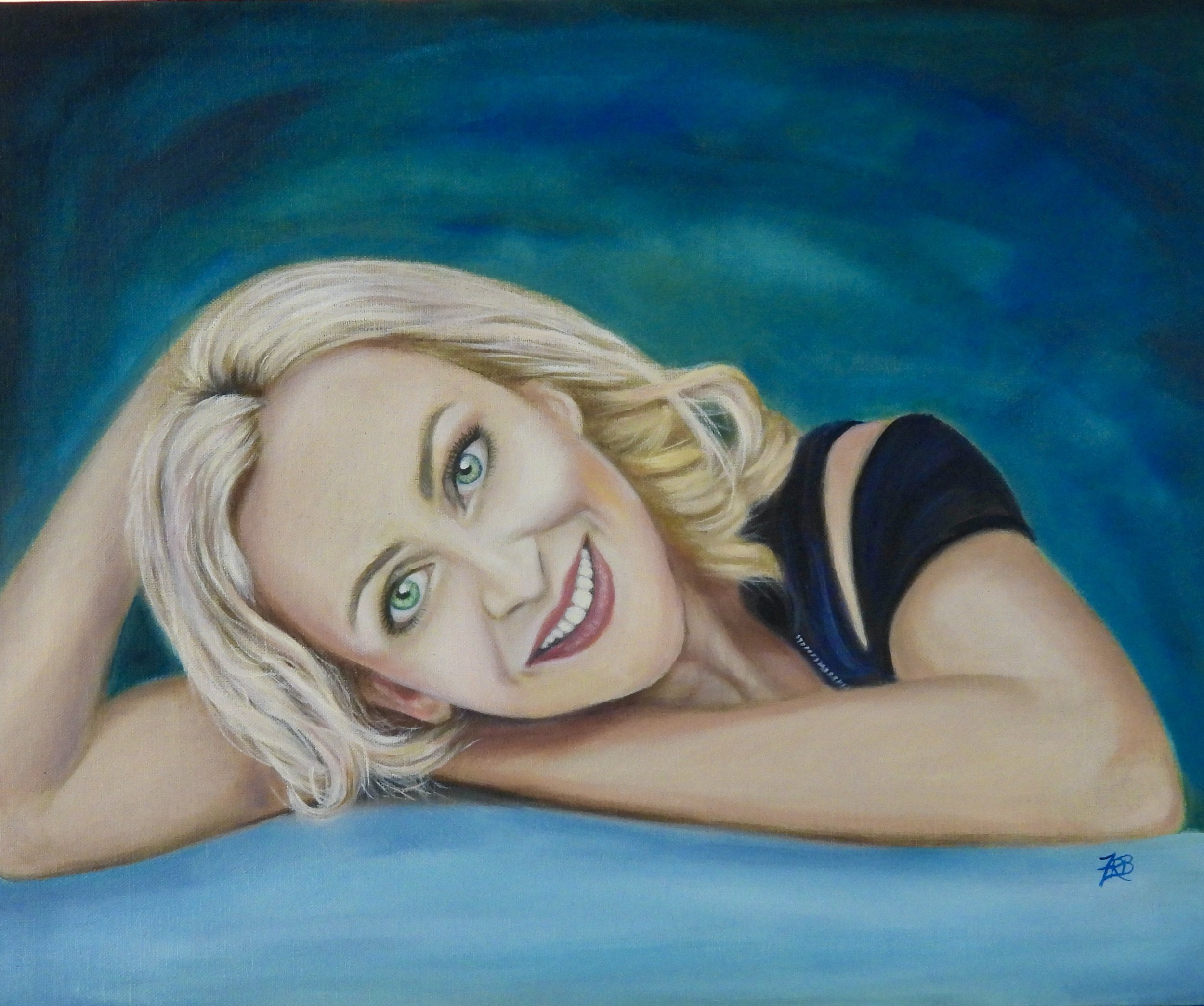 Silvia
Oils on Linen Canvas Board
297x420mm