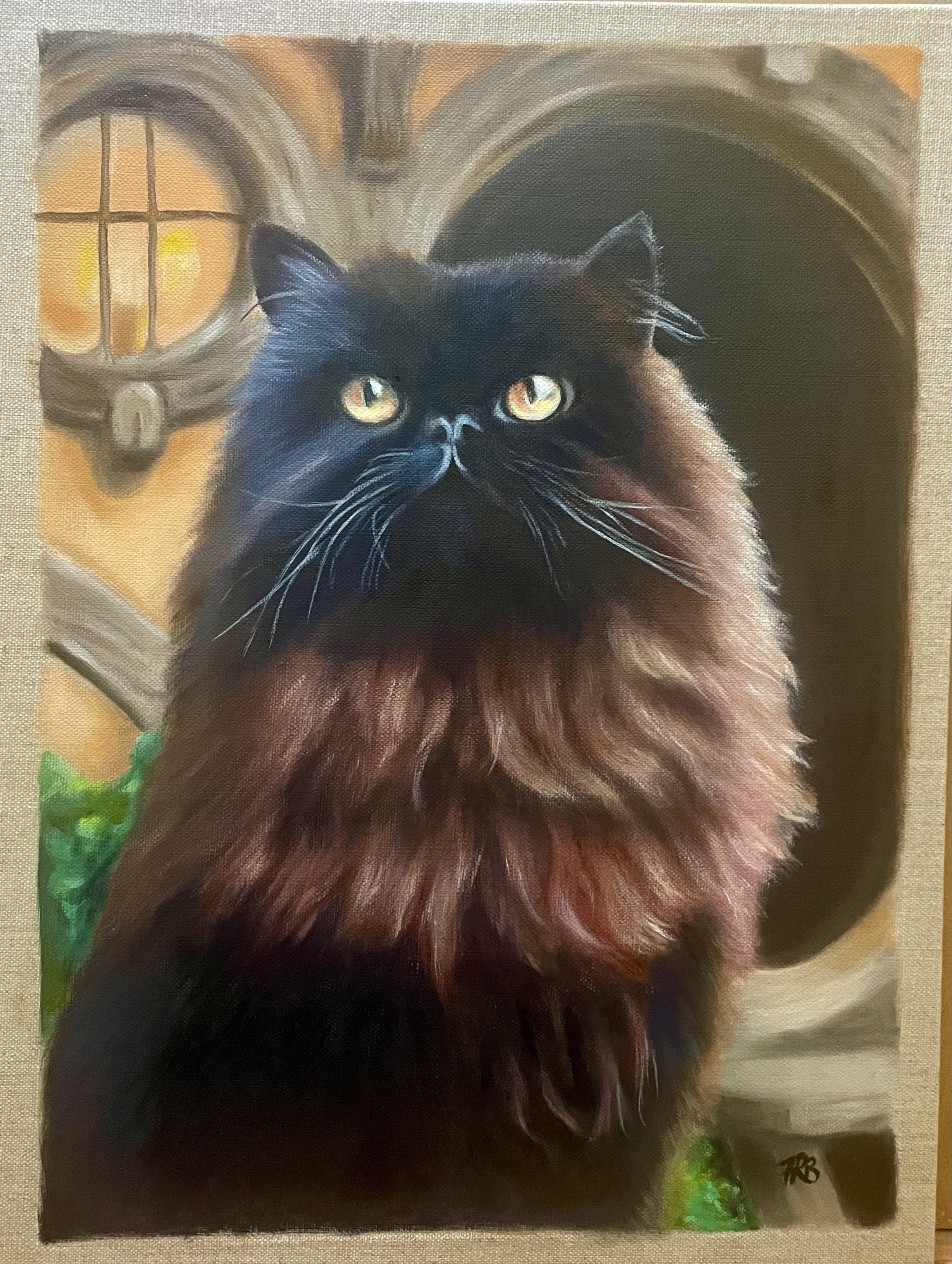 Persian
Oils on Linen Canvas Board
A3 297x420mm