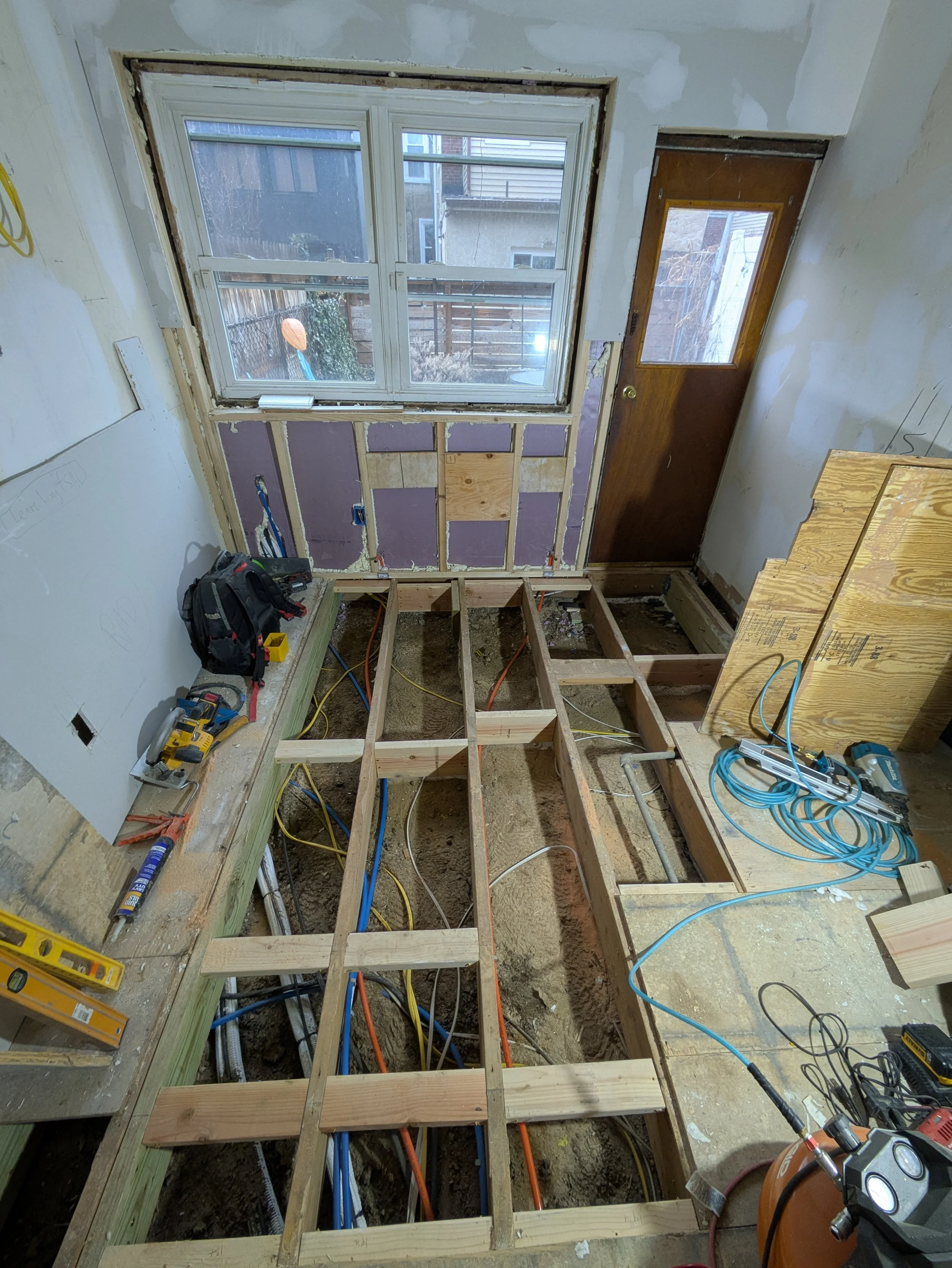 During - New Framing and Mechanicals