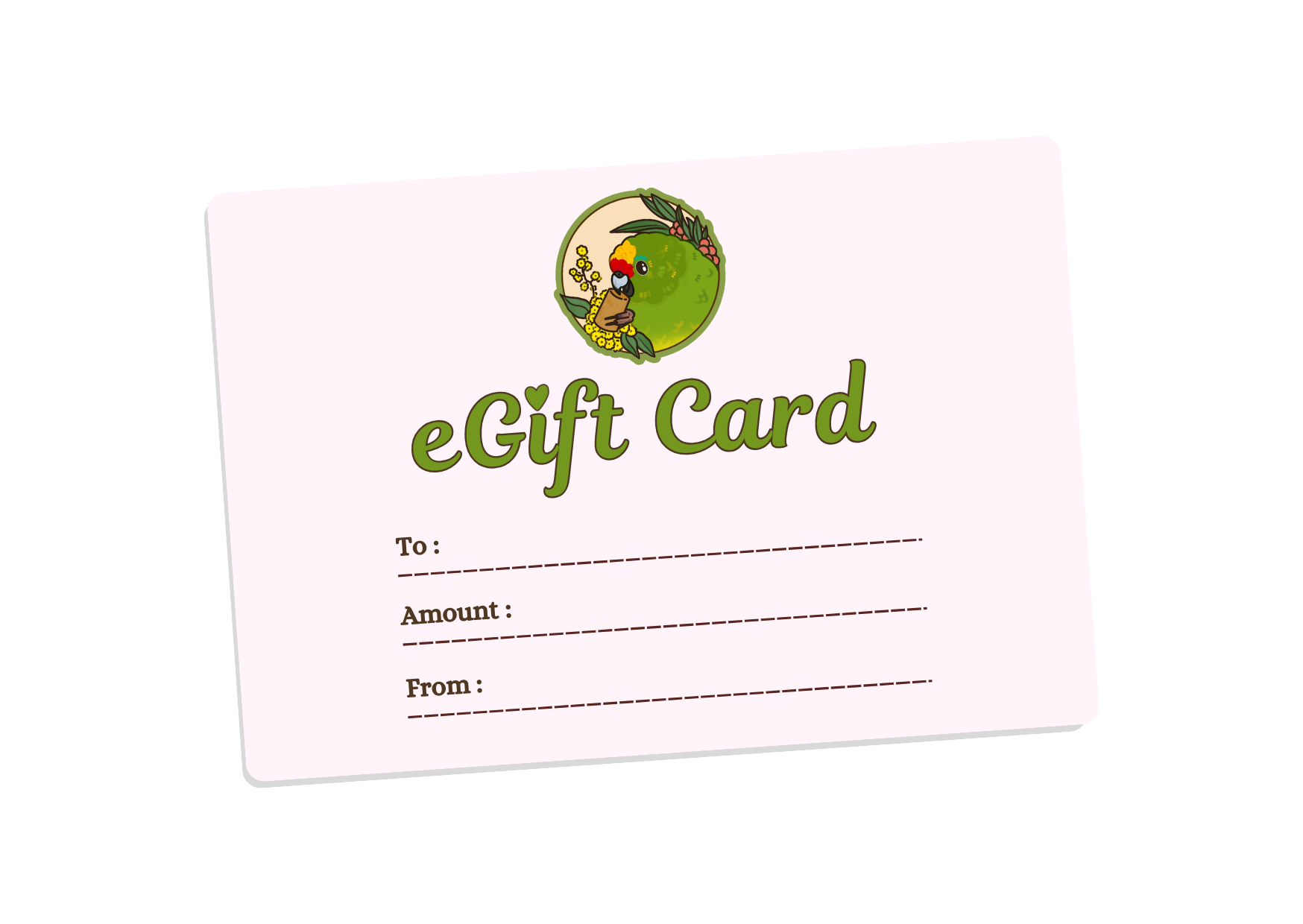 Busy Beaks Gift Card