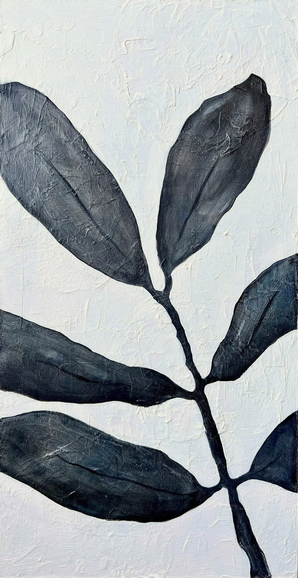 Silhouette painting inspired by cast shadows