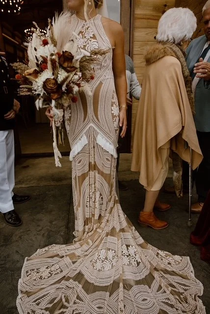 Rue de Seine Wedding Dress | Boho Bridal Style at Berkshire Ridge