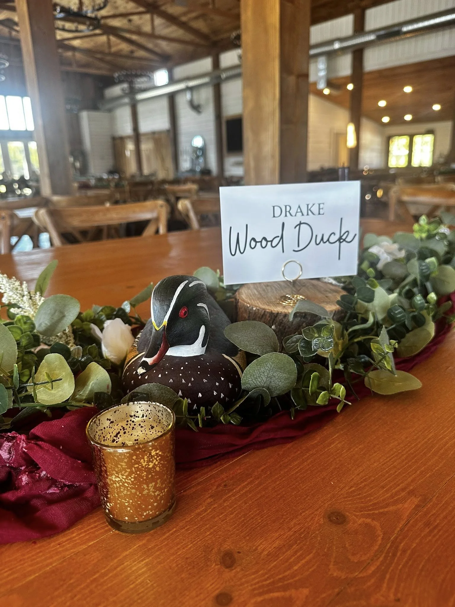 wood duck decoy for table number.jpg