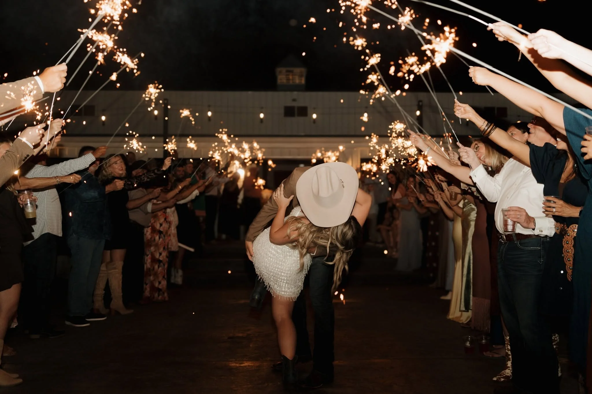 Sparkler send off