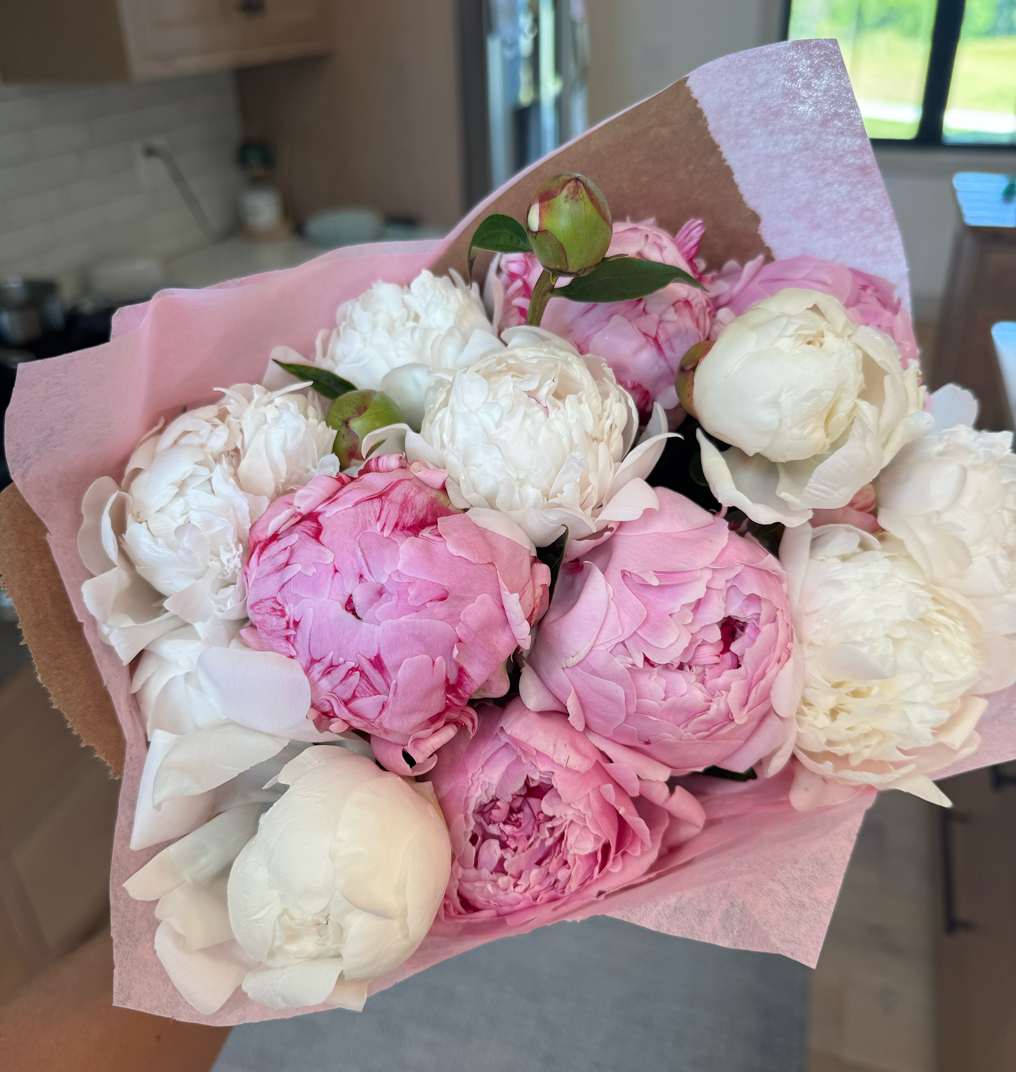 2026 Subscription - Paper Wrapped Peony Bouquets (3 weeks)
