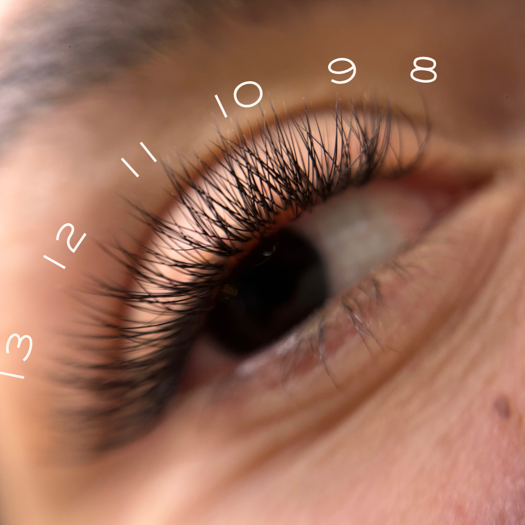 Classic eyelash extensions natural look Kiki Lashes crows nest willoughby