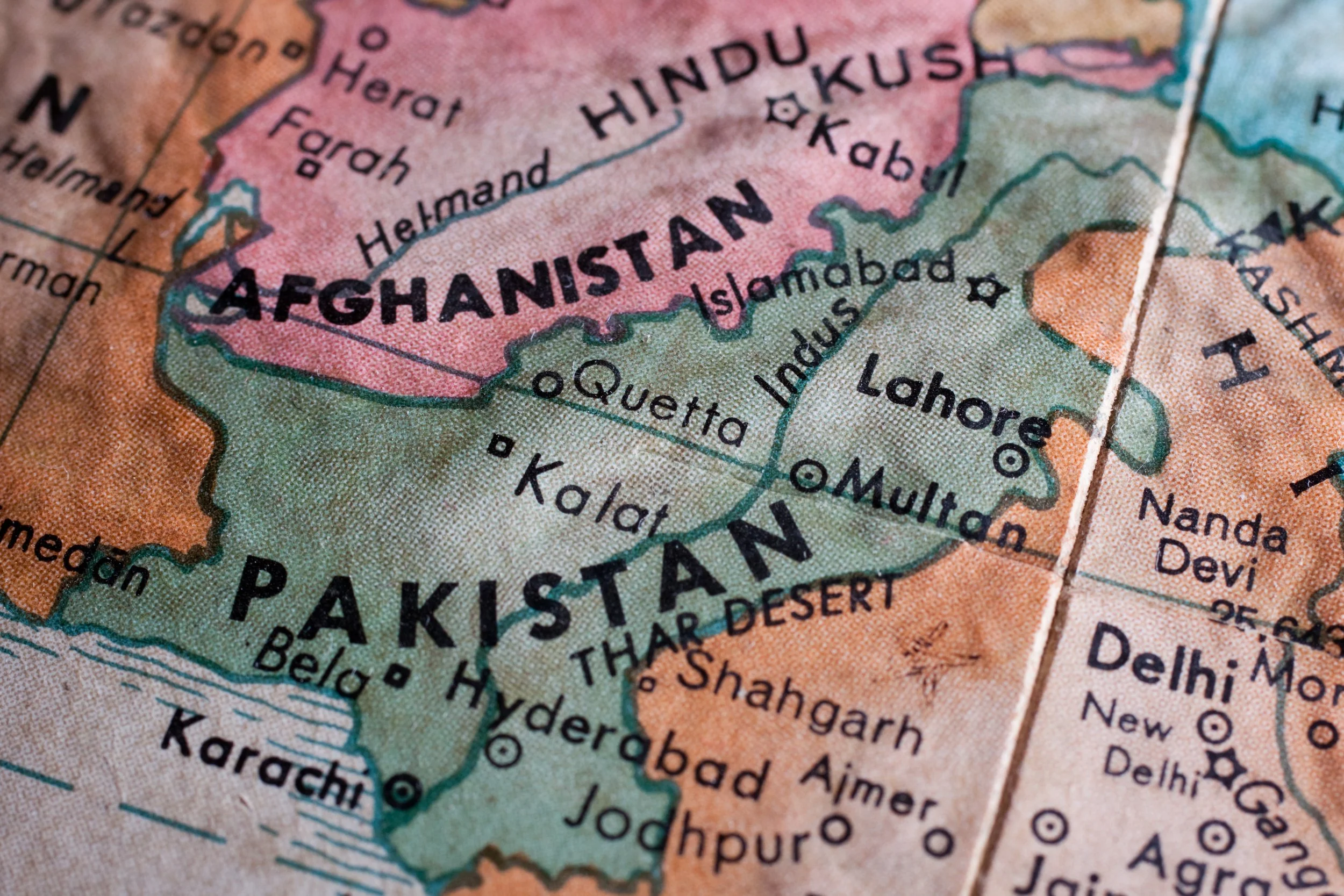 Map of Pakistan