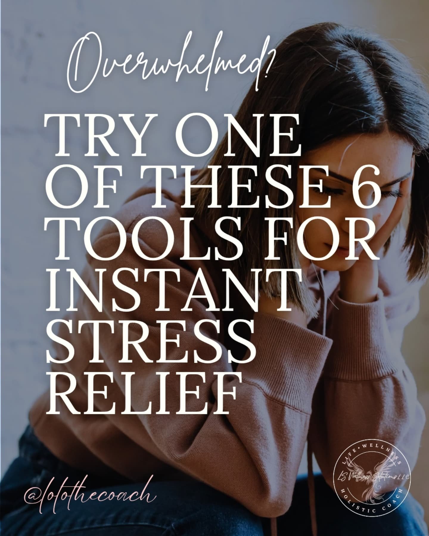 ❗️When your heart is racing, your breath is shallow, and your mind is spiraling, you don’t need a long-term plan—you need tools that work now.❗️
Here are 6 things you can do in the moment to calm acute stress and feel safe in your body ag