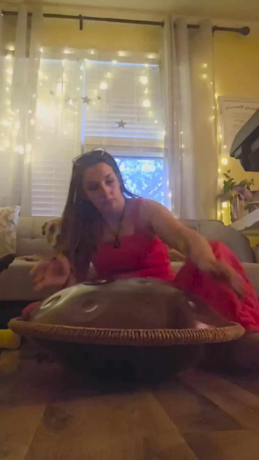 Ok so its been like 20 years since I genuinely played a drum 🤣 in got a tongue drum last year but its different. So I got this new handpan this week and have been tinkering with it. Thought I'd share the journey! Lol I have ALOT of practicing to do!