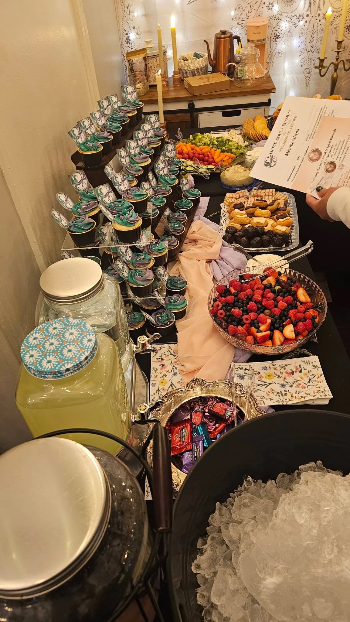 These are the only pics I got from our grand opening because I was too busy being present!!
If anyone has any still photos from Monday would you please send them my way??