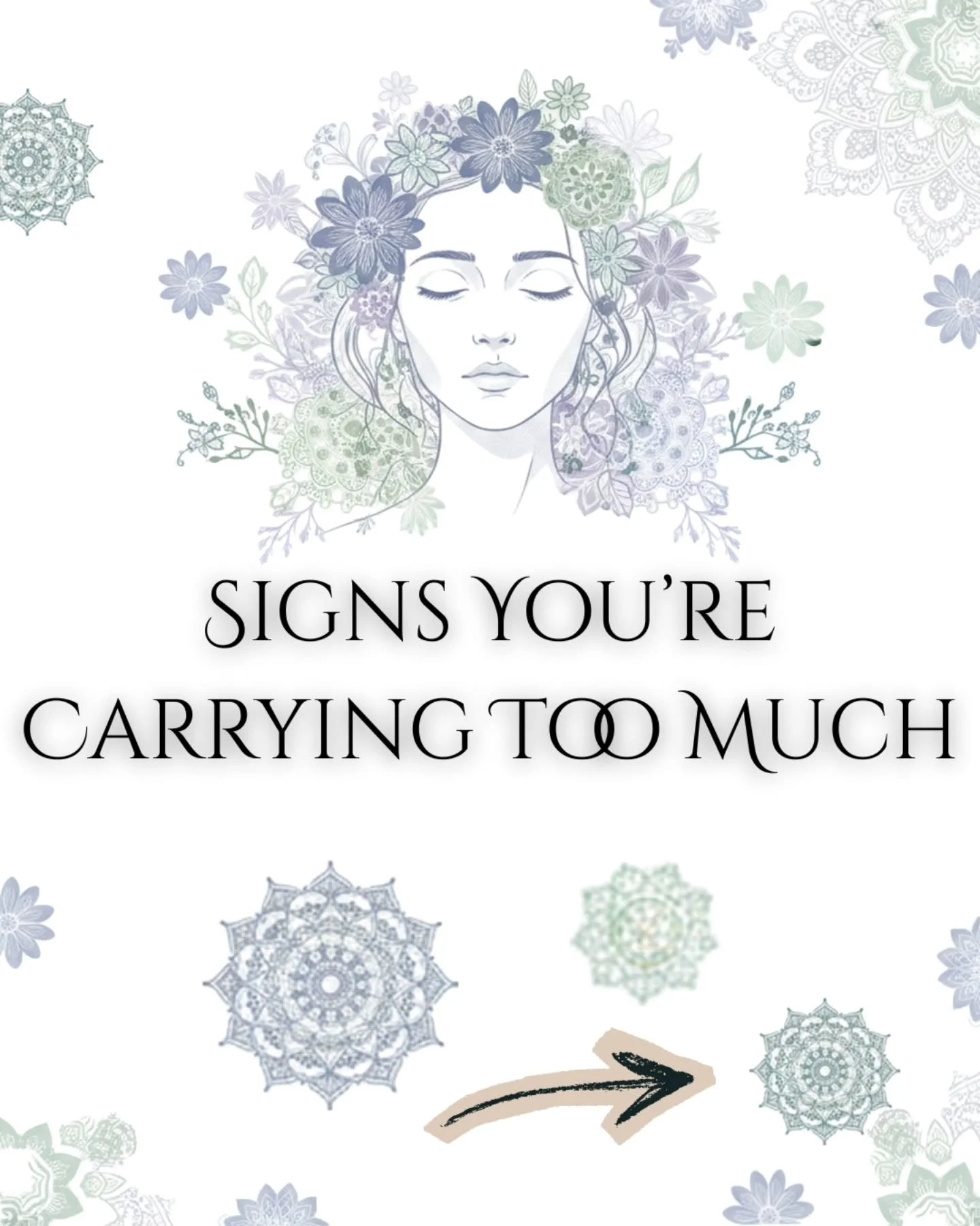 You don&rsquo;t always notice it at first.
It looks like handling everything.

Showing up.
Being strong.
Holding it together.

But underneath&hellip;
you&rsquo;re tired.
overwhelmed.
...and carrying more than your body was meant to hold.

The truth i