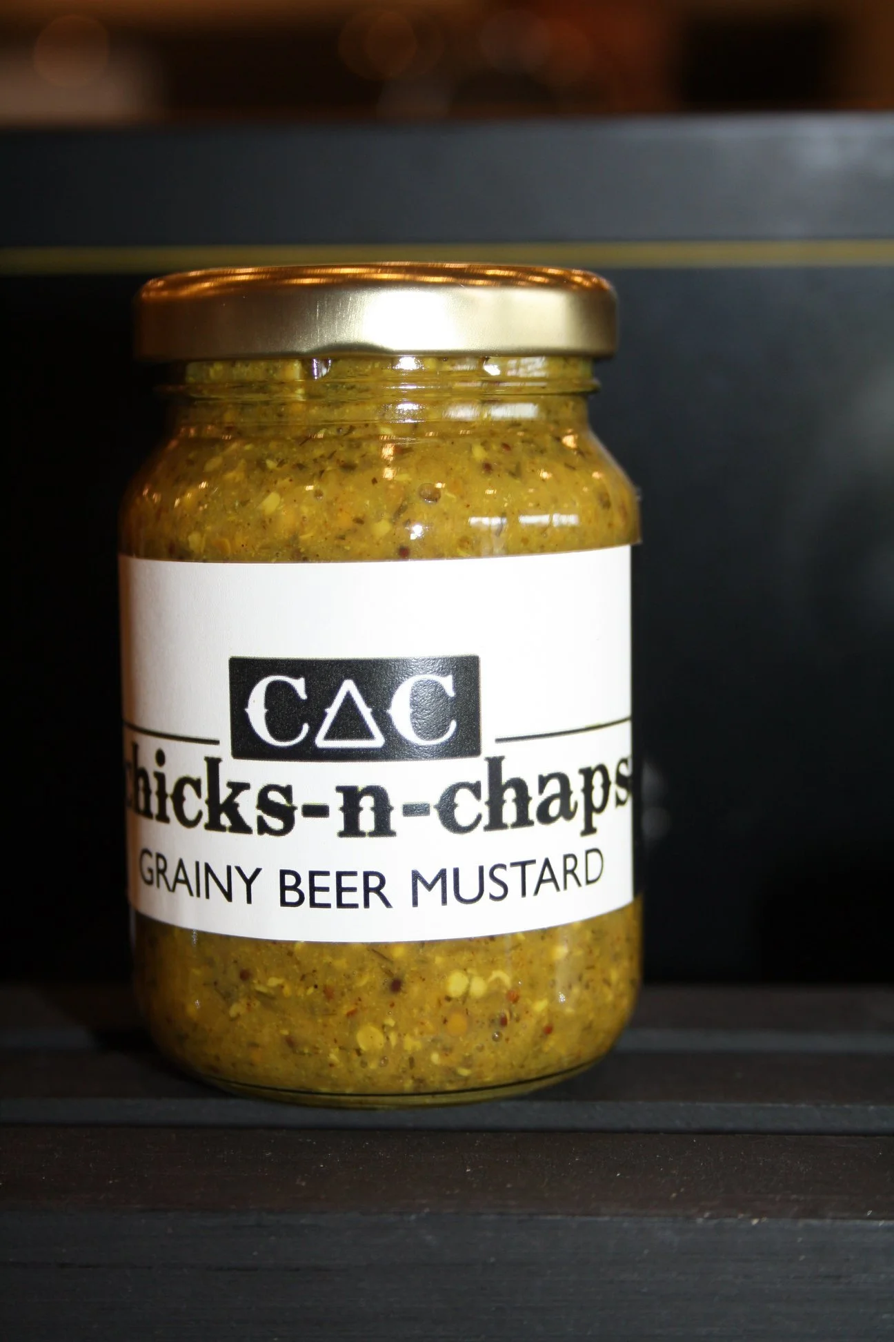 Chicks-n-Chaps Grainy Beer Mustard