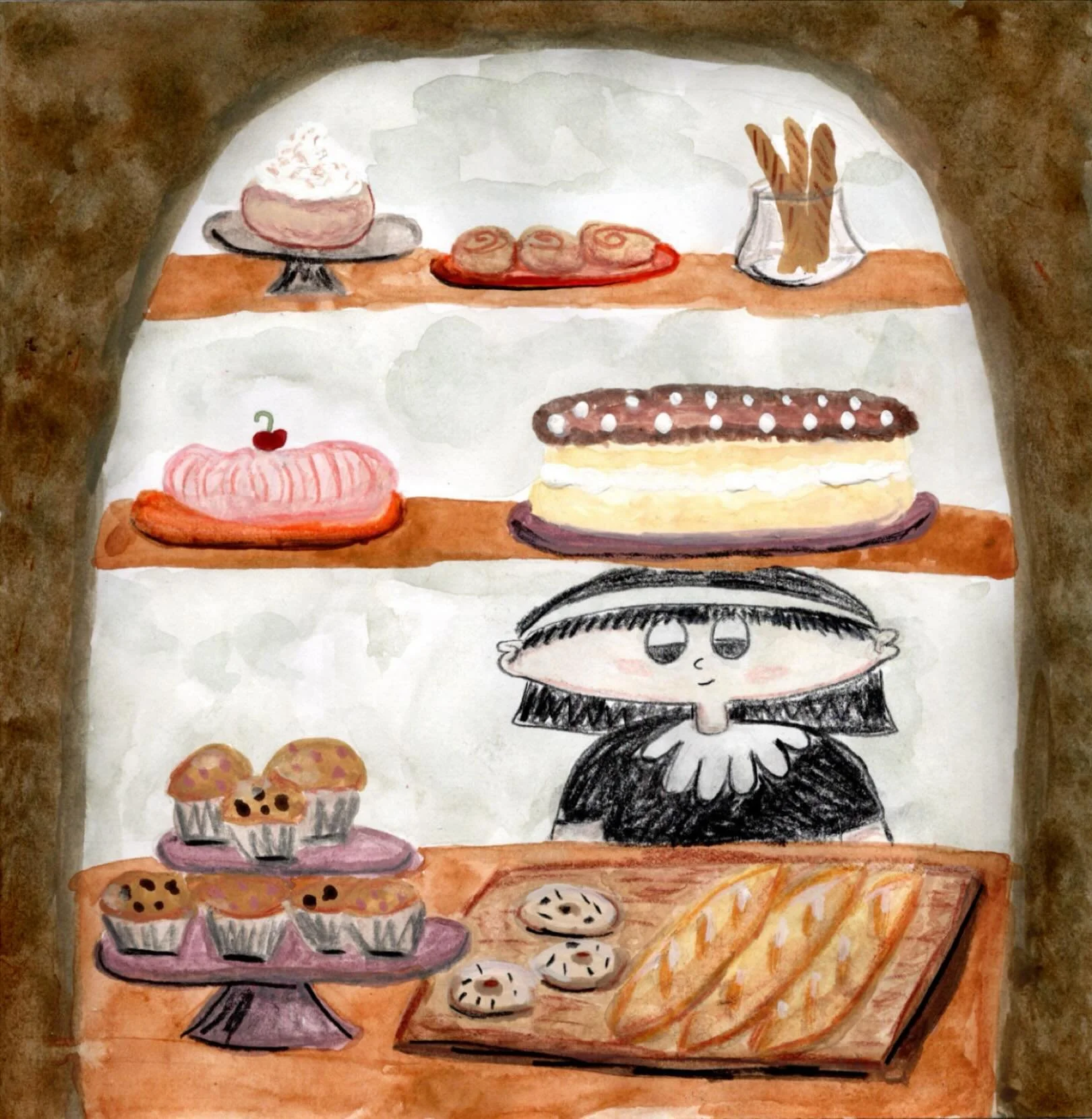 Guess what goes with soup? 🤔

#soupseason #childrensbook #childrensillustrations #kidlitart